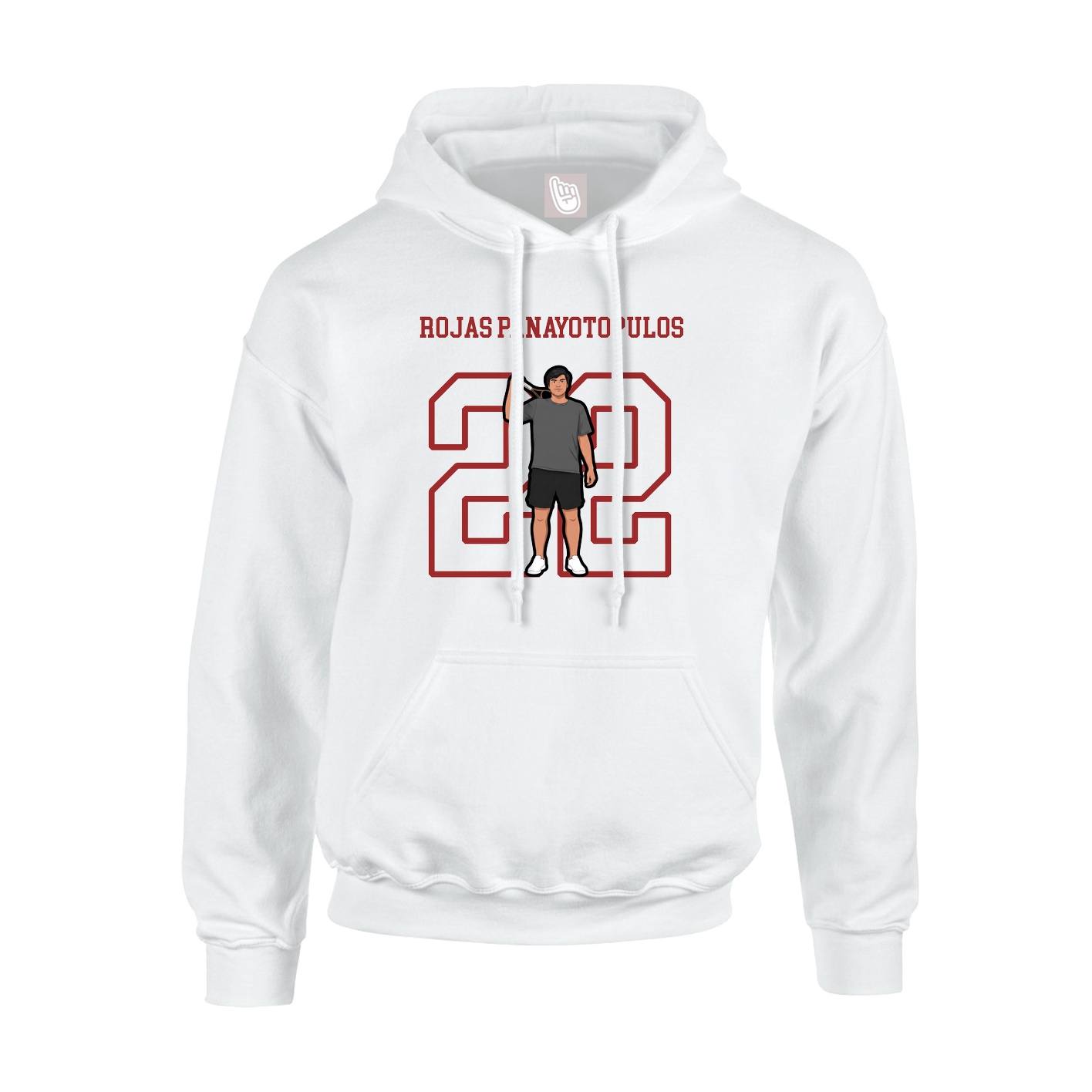 Youth Hoodie — Shirsey in White