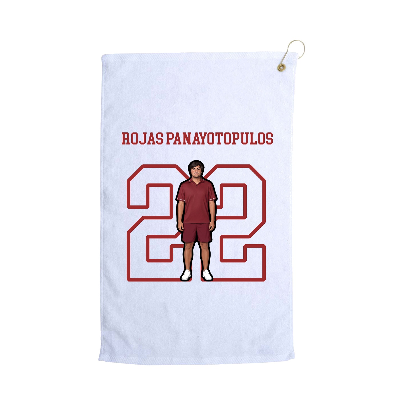Golf Towel — Shirsey in White