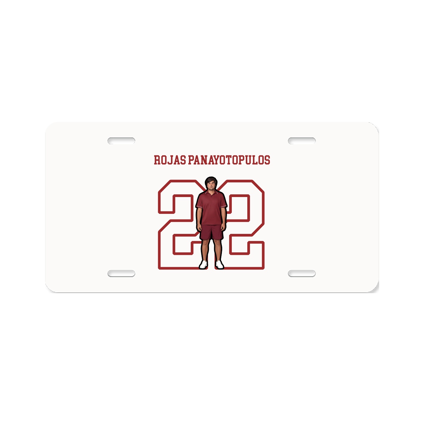 License Plate — Shirsey in Classic