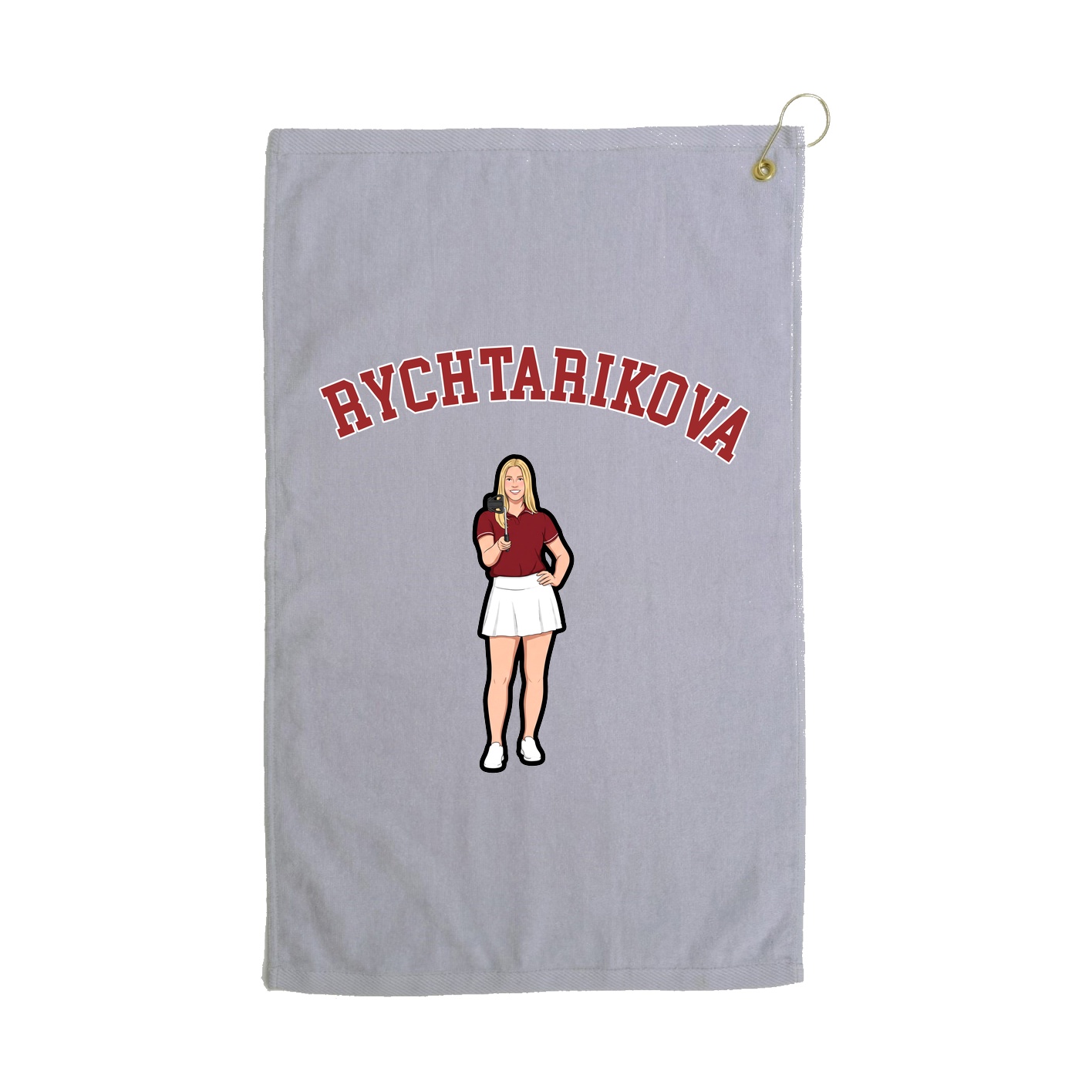 Golf Towel — Shirsey Arch in Grey