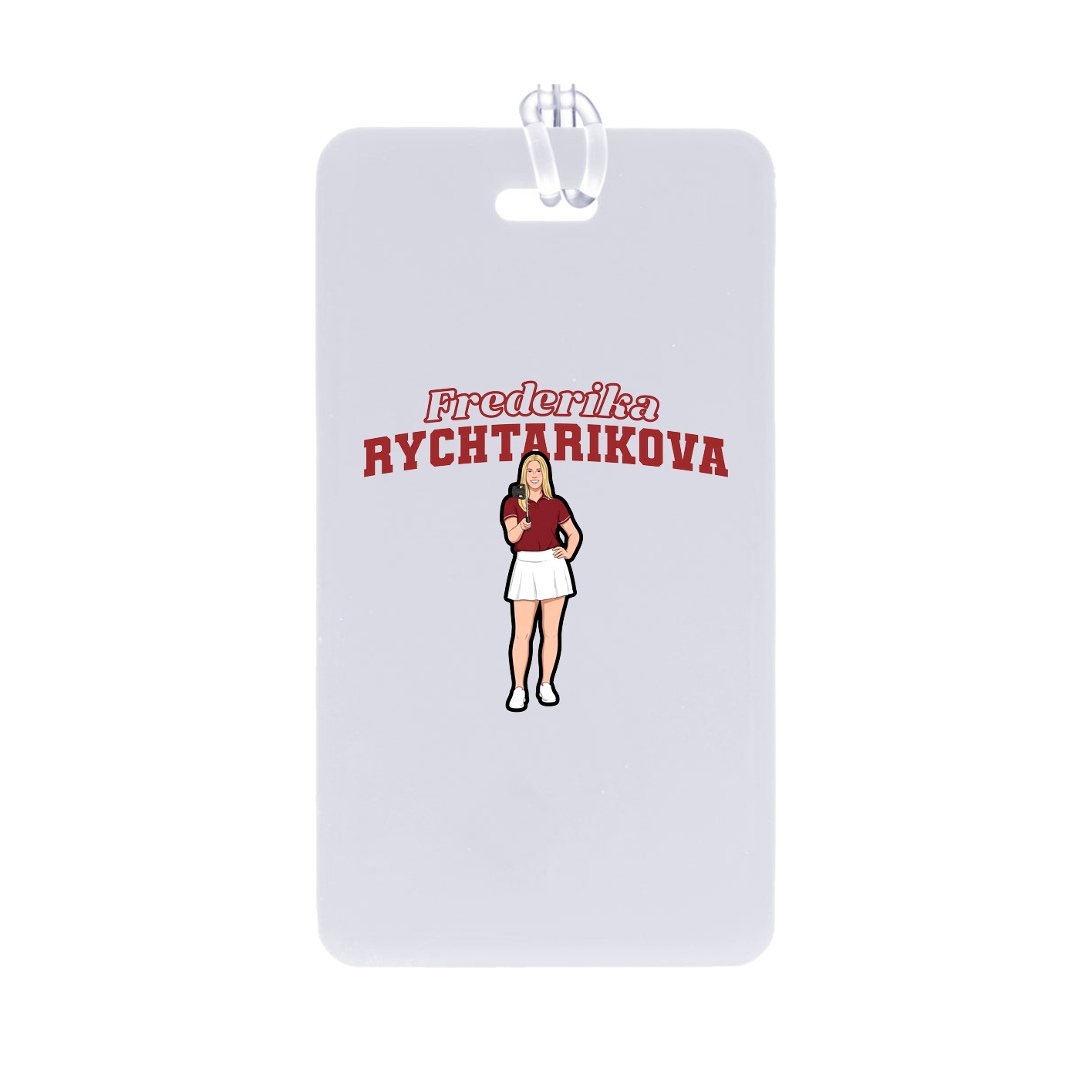 Bag Tag — Name Arch in Classic
