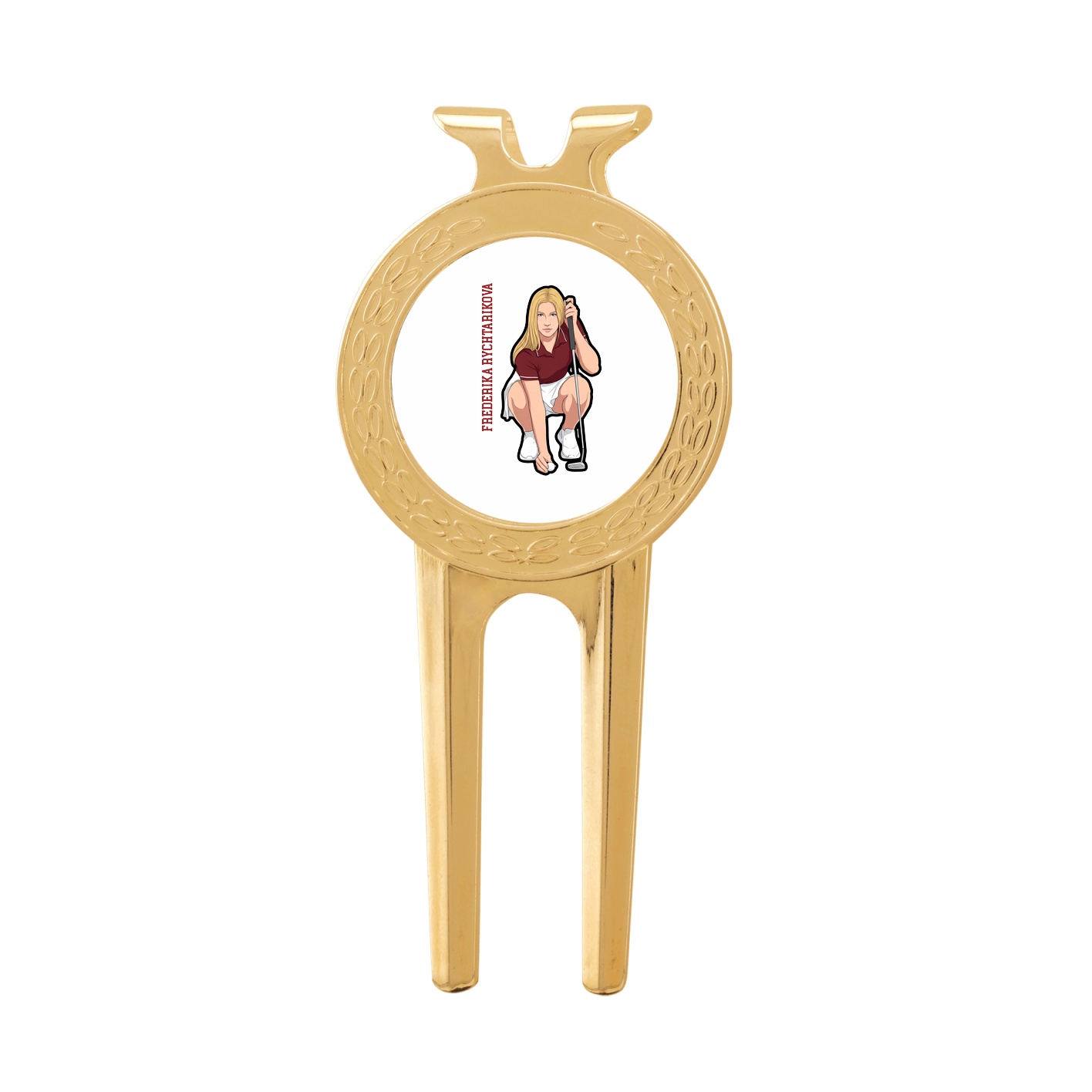 Divot Tool with Ball Marker — Name Vertical in Classic