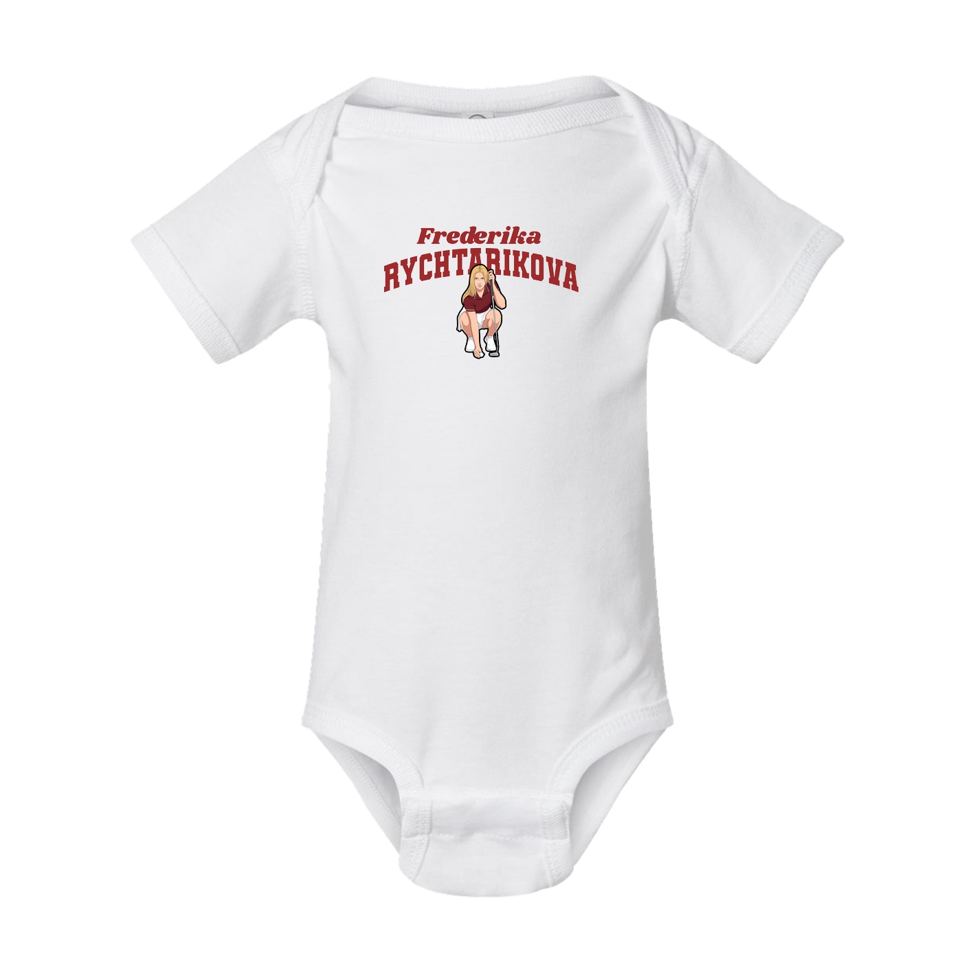 Baby Onesie — Signature Arch in White