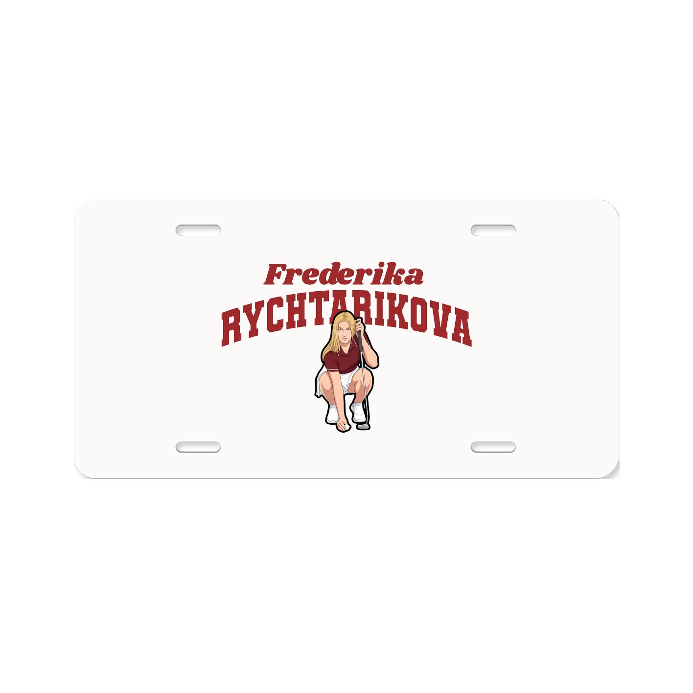 License Plate — Signature Arch in Classic