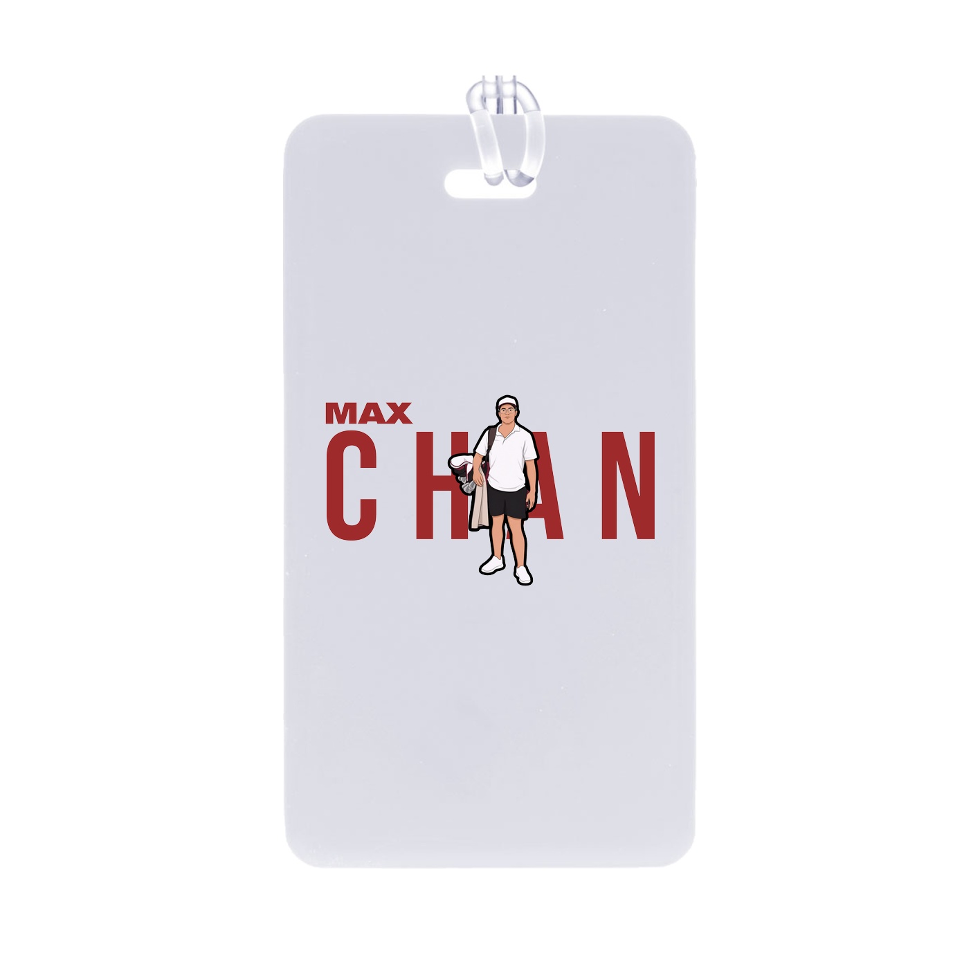 Bag Tag — Player Name in Classic