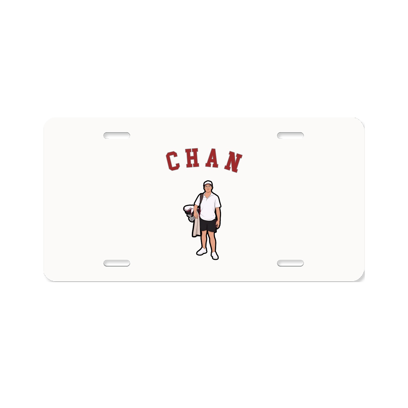License Plate — Shirsey Arch in Classic