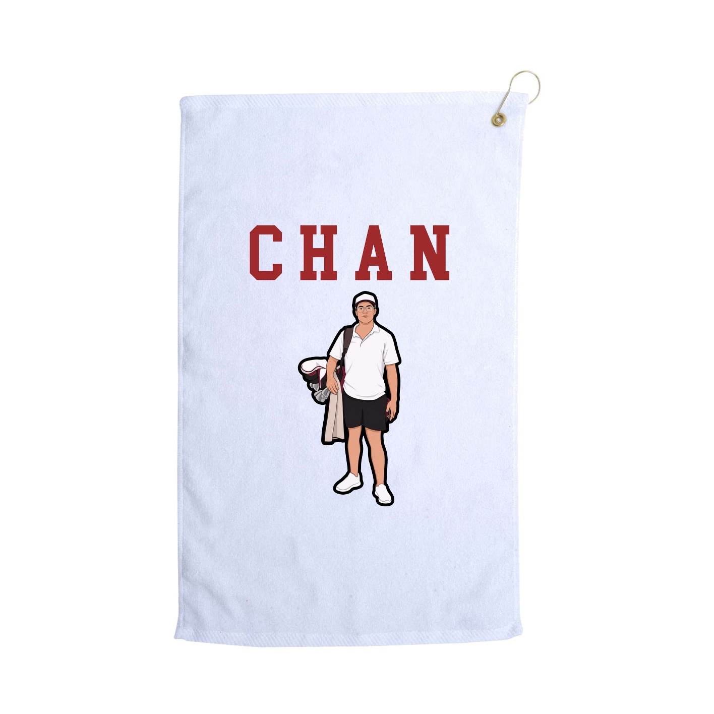 Golf Towel — Shirsey in White