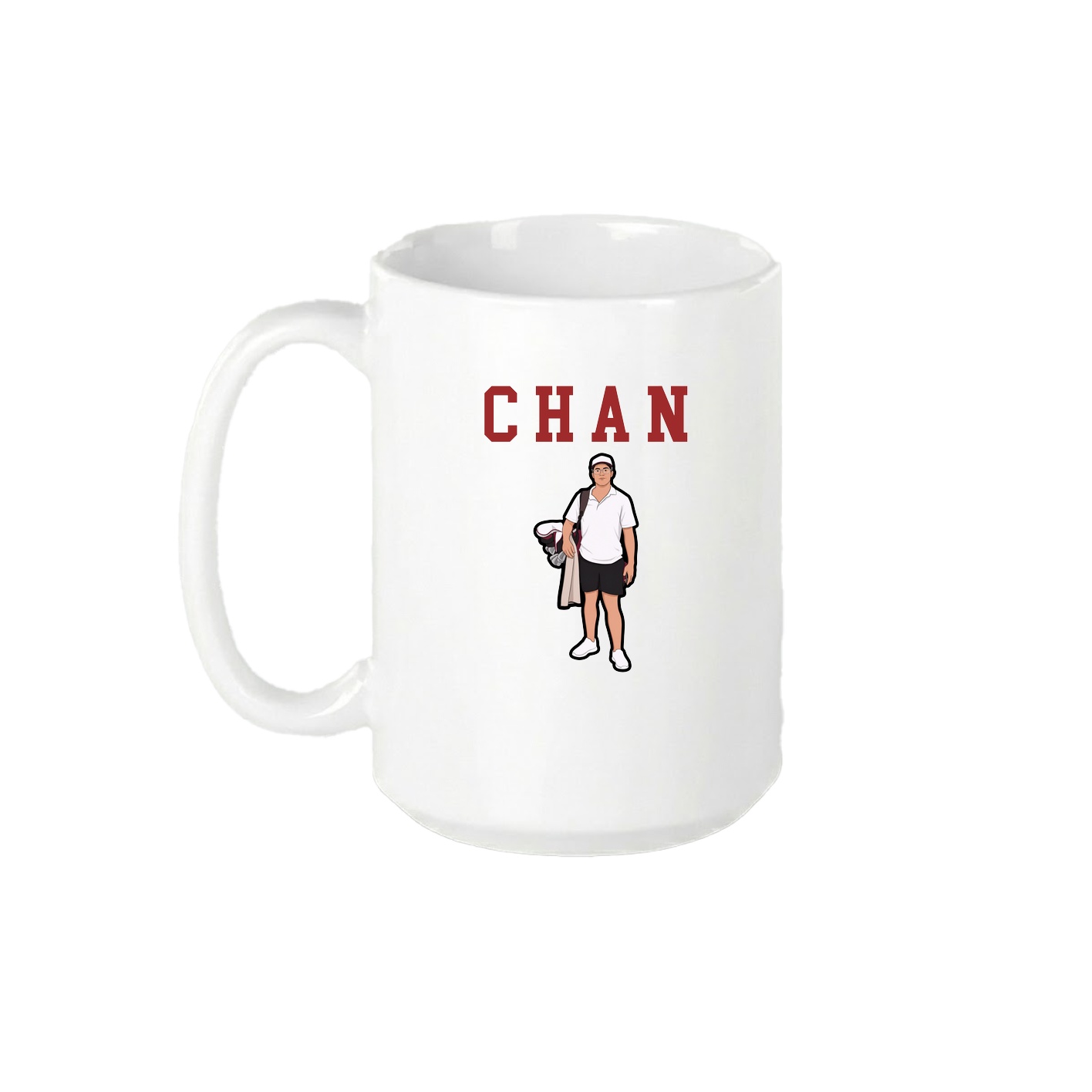 15oz Coffee Mug — Shirsey in White