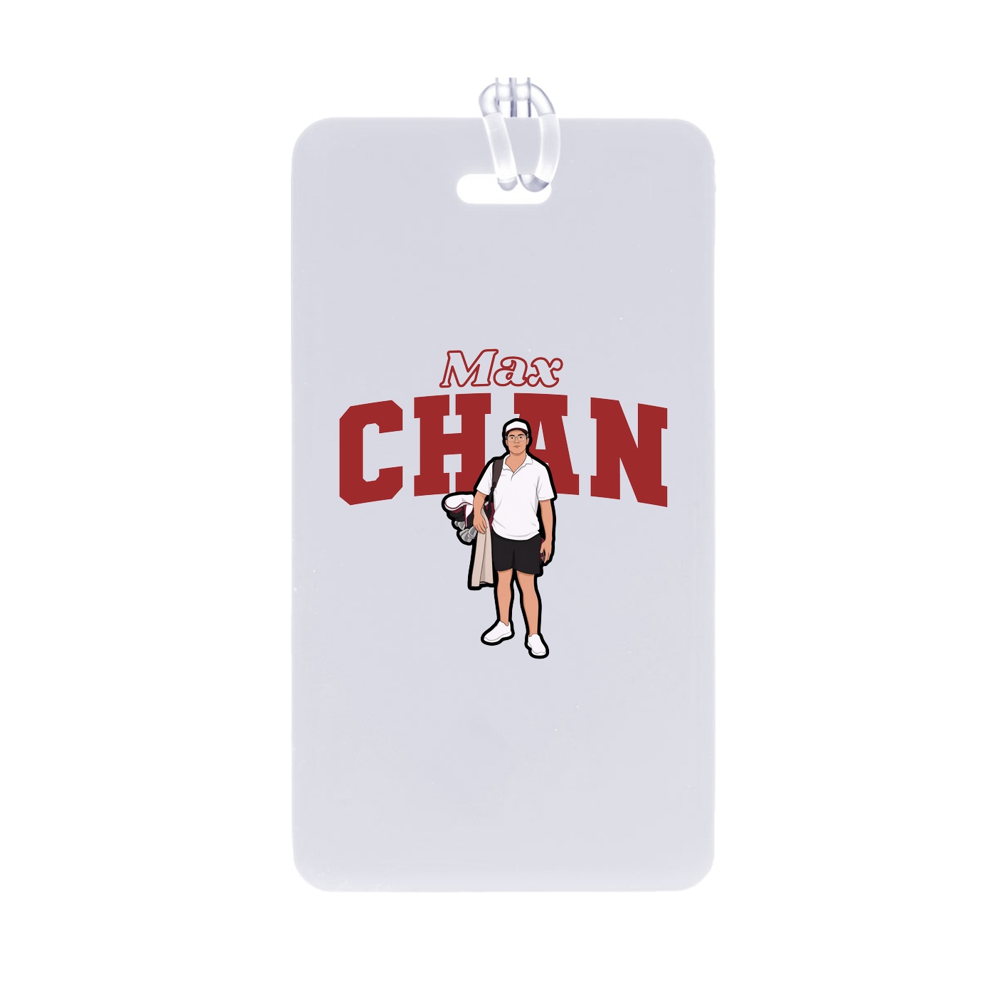 Bag Tag — Name Arch in Classic