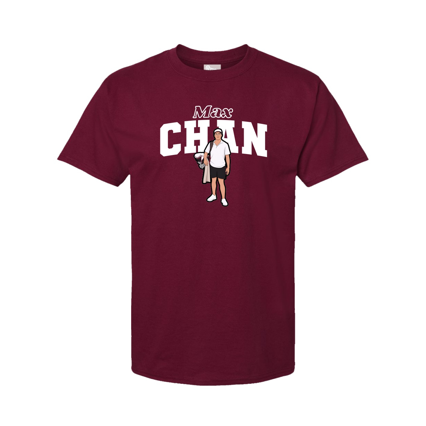 Tee — Name Arch in Cardinal
