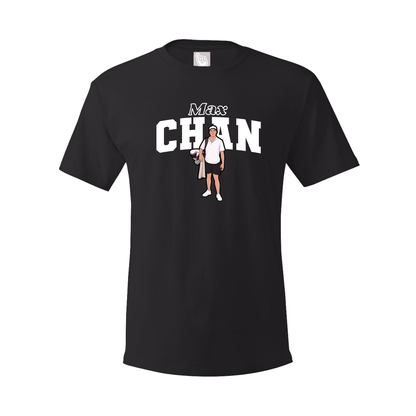 Youth Tee — Name Arch in Black