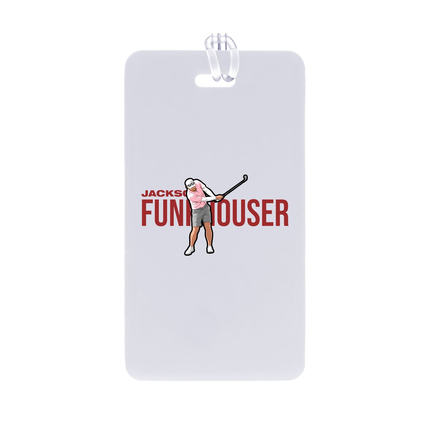 Bag Tag — Player Name in Classic