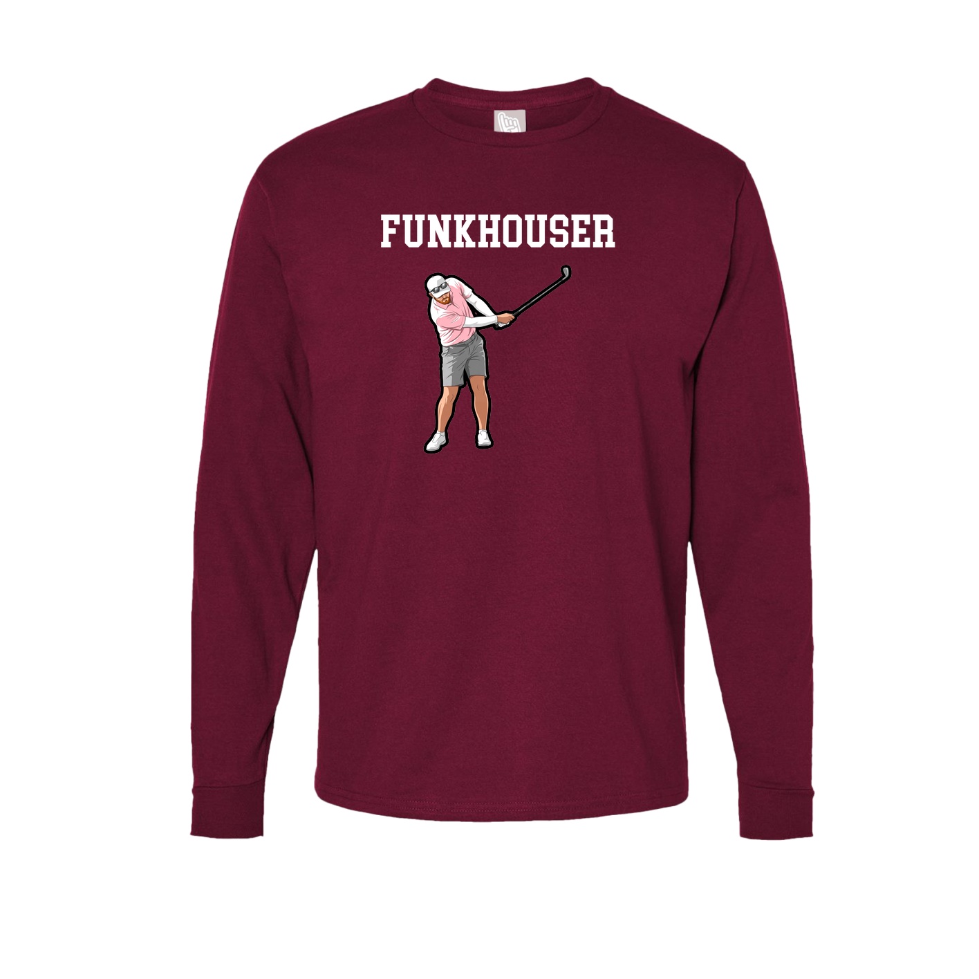 Long Sleeve Tee — Shirsey in Cardinal