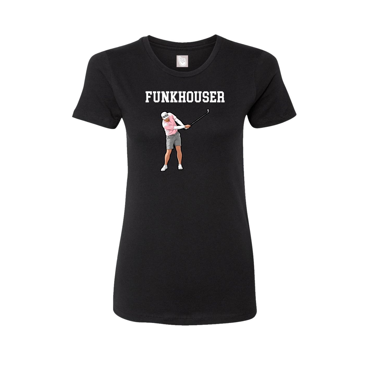Fitted Women's Tee — Shirsey in Black