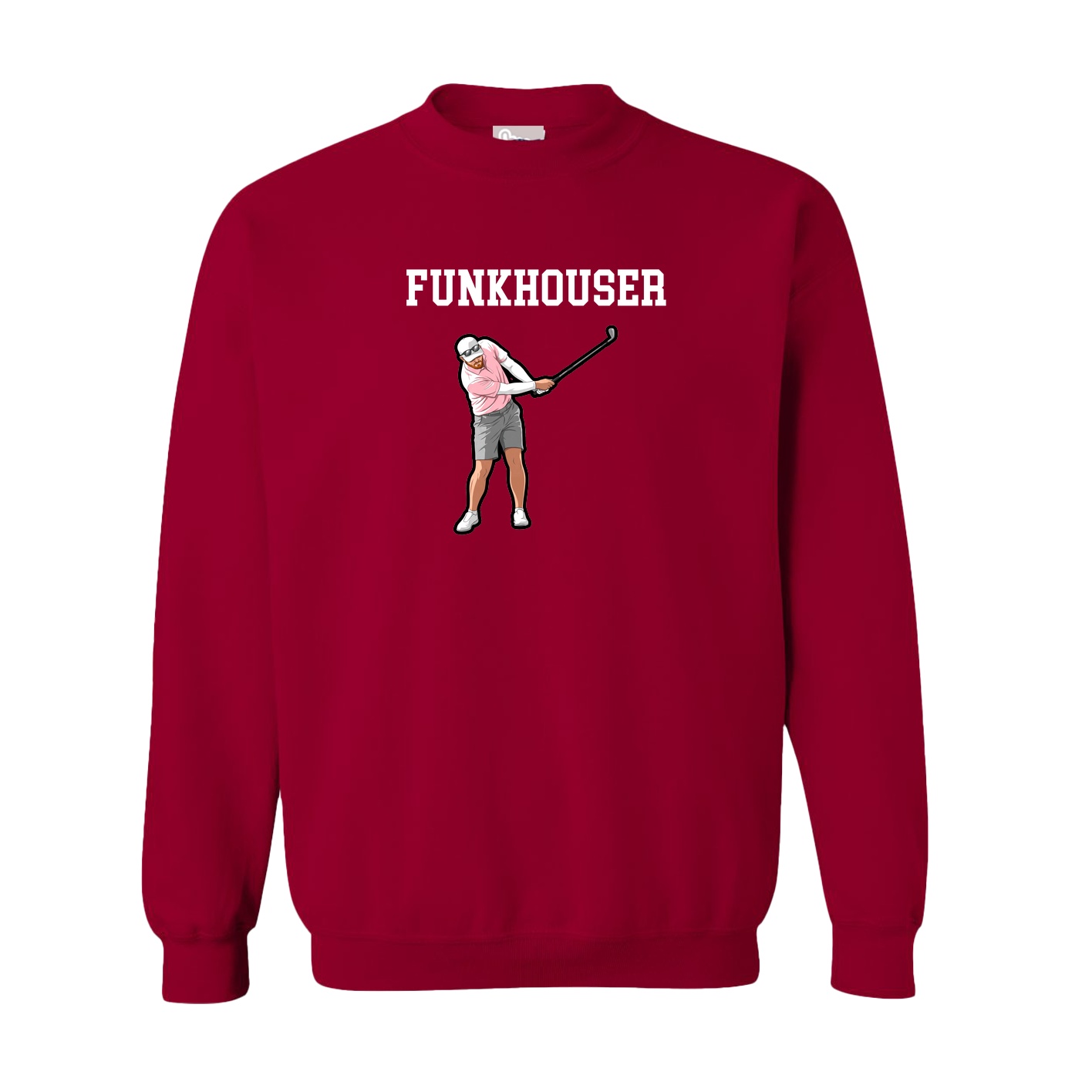 Fleece Crew — Shirsey in Cardinal