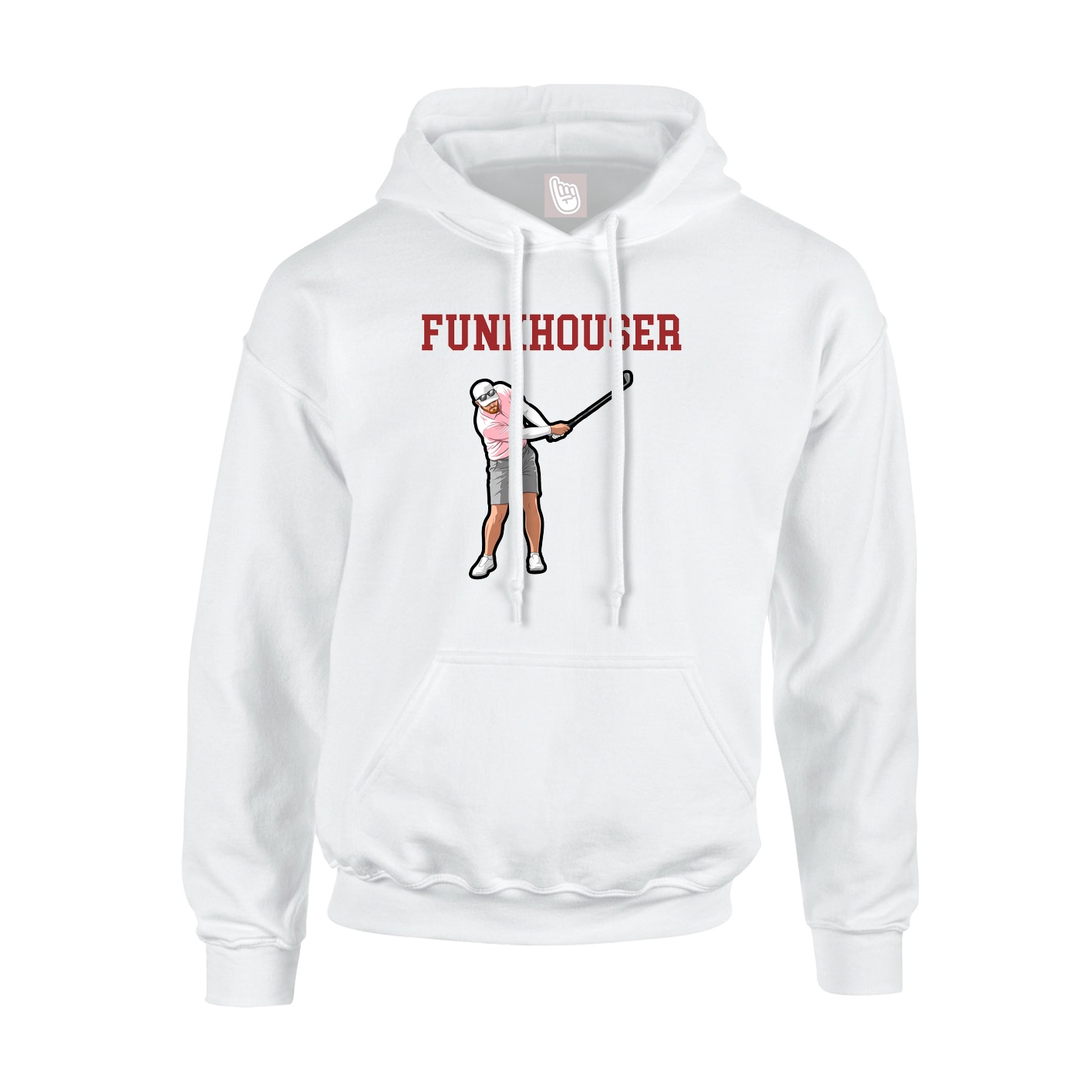 Youth Hoodie — Shirsey in White