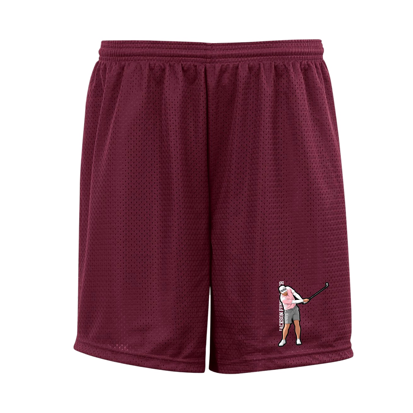 Shorts — Name Vertical in Cardinal