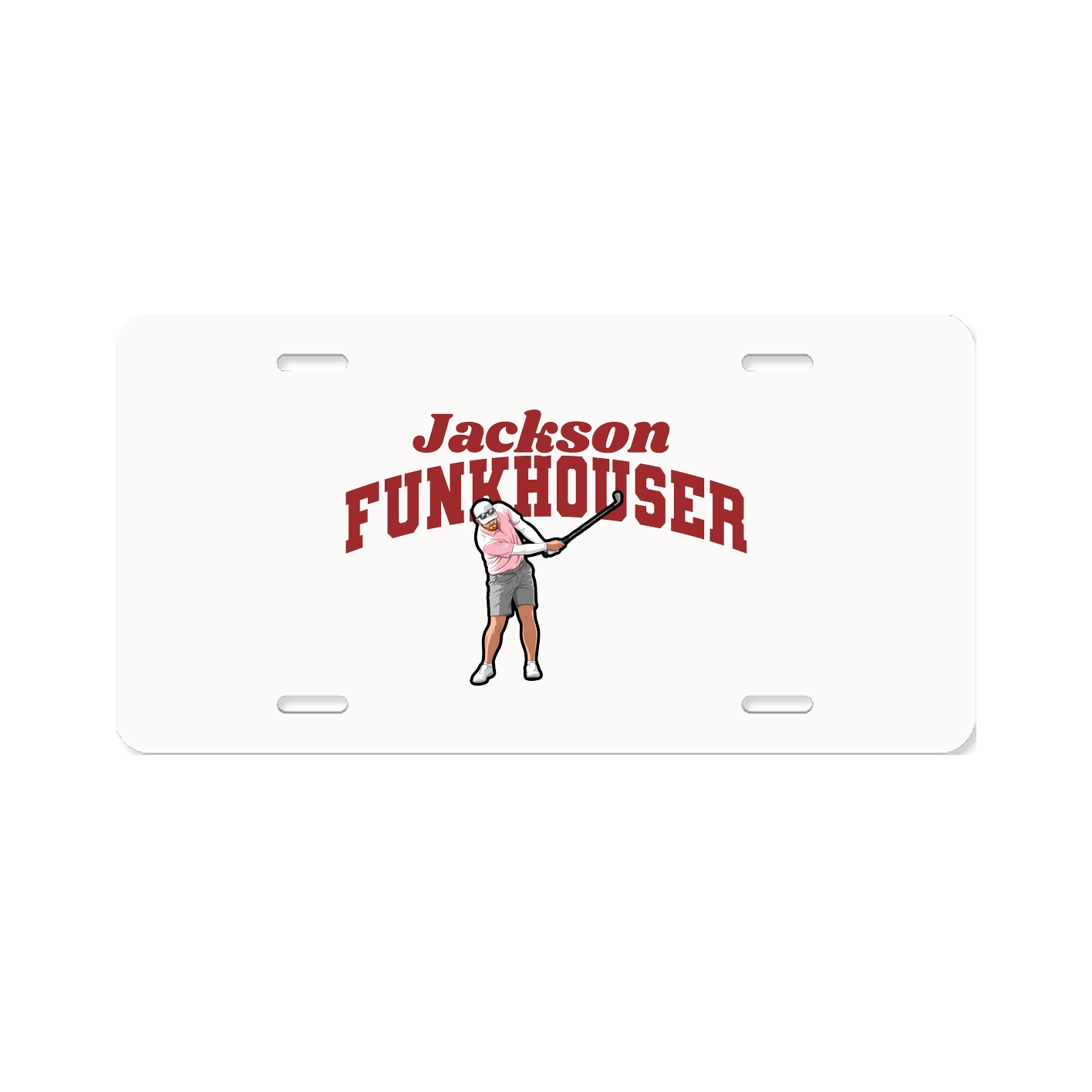 License Plate — Signature Arch in Classic