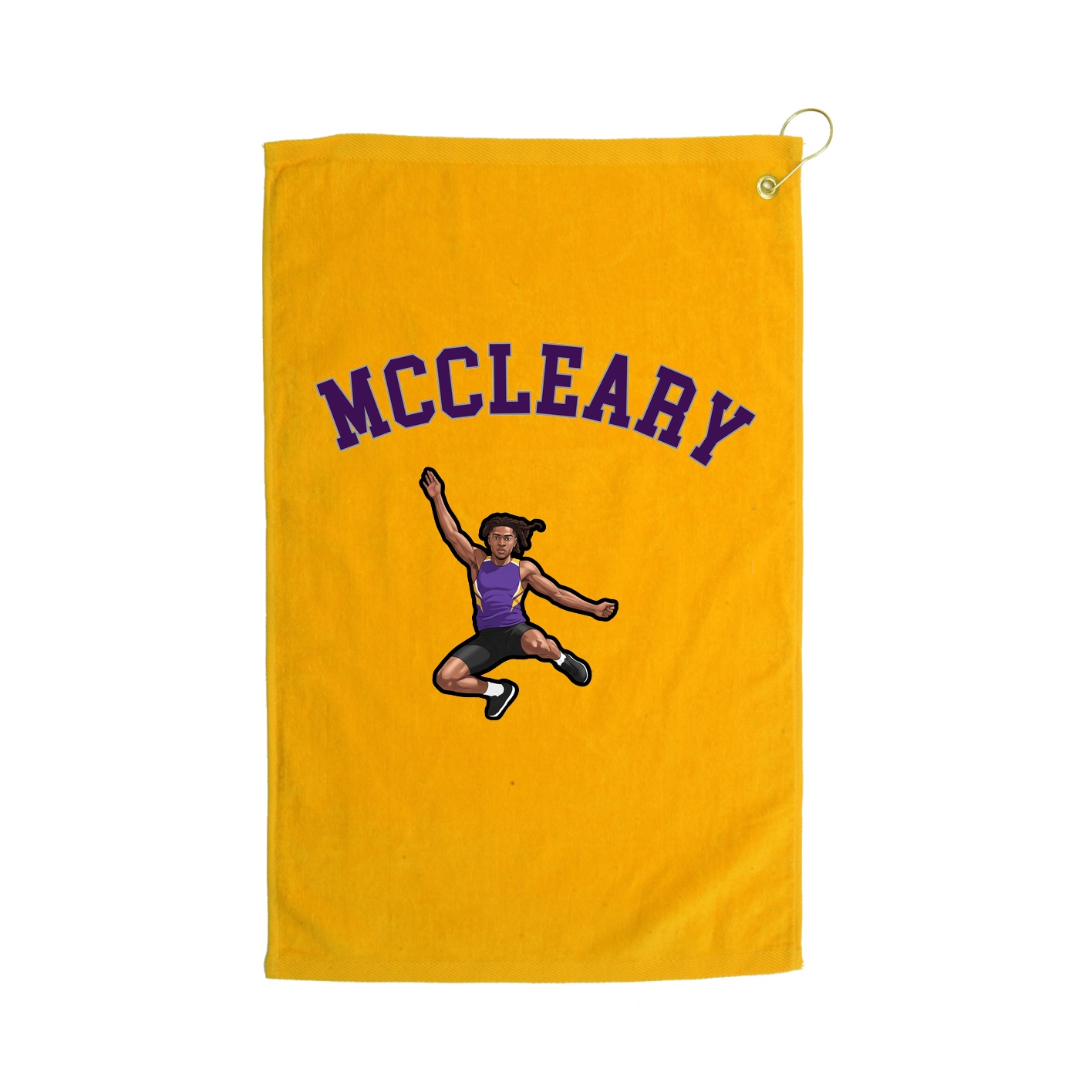Golf Towel — Shirsey Arch in Gold