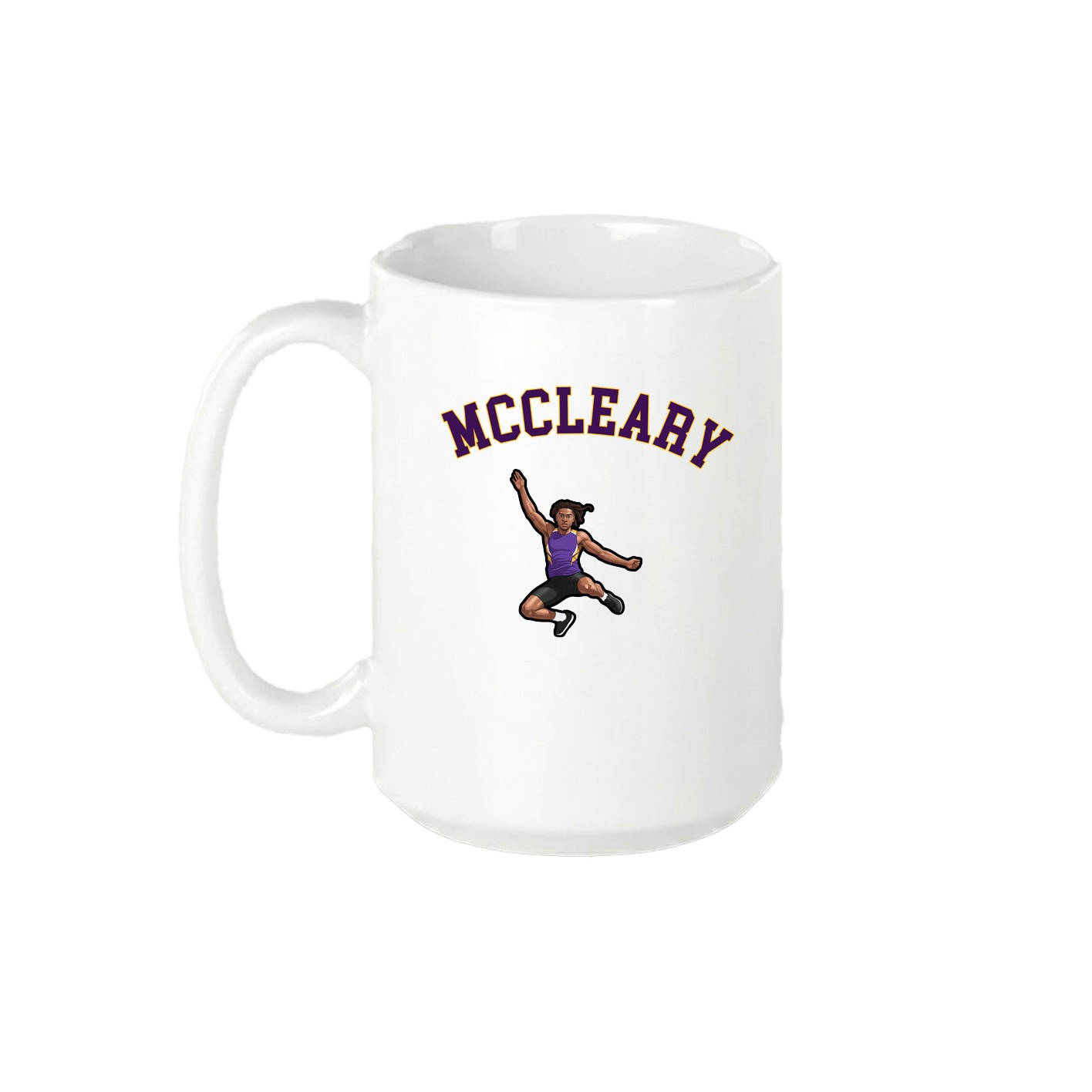 15oz Coffee Mug — Shirsey Arch in White