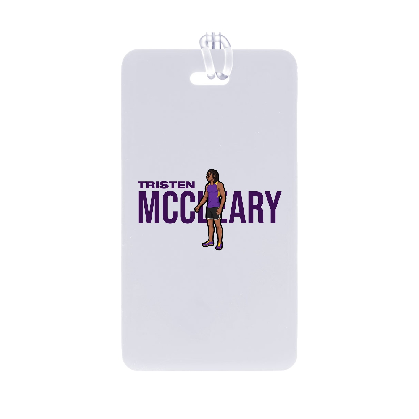 Bag Tag — Player Name in Classic