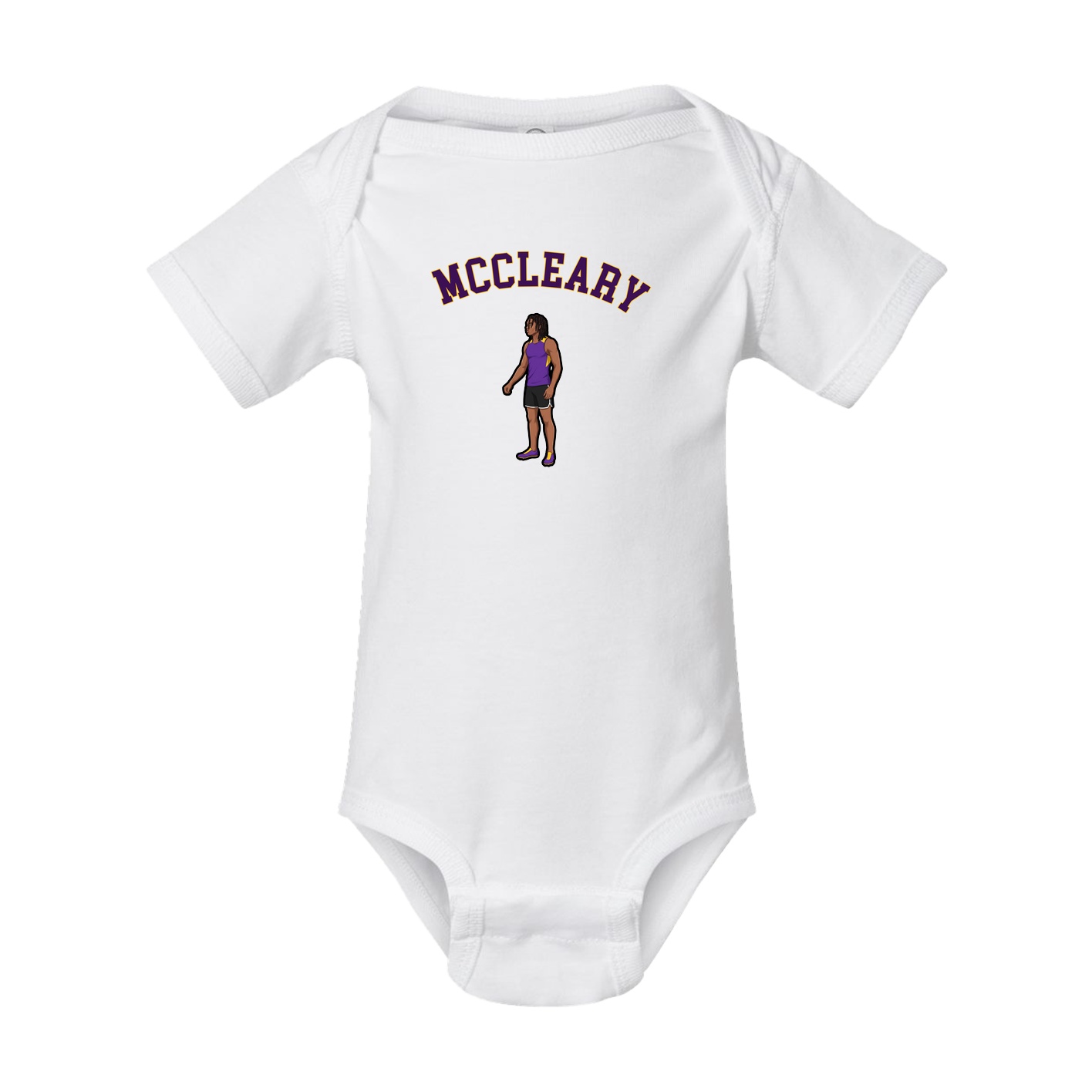 Baby Onesie — Shirsey Arch in White