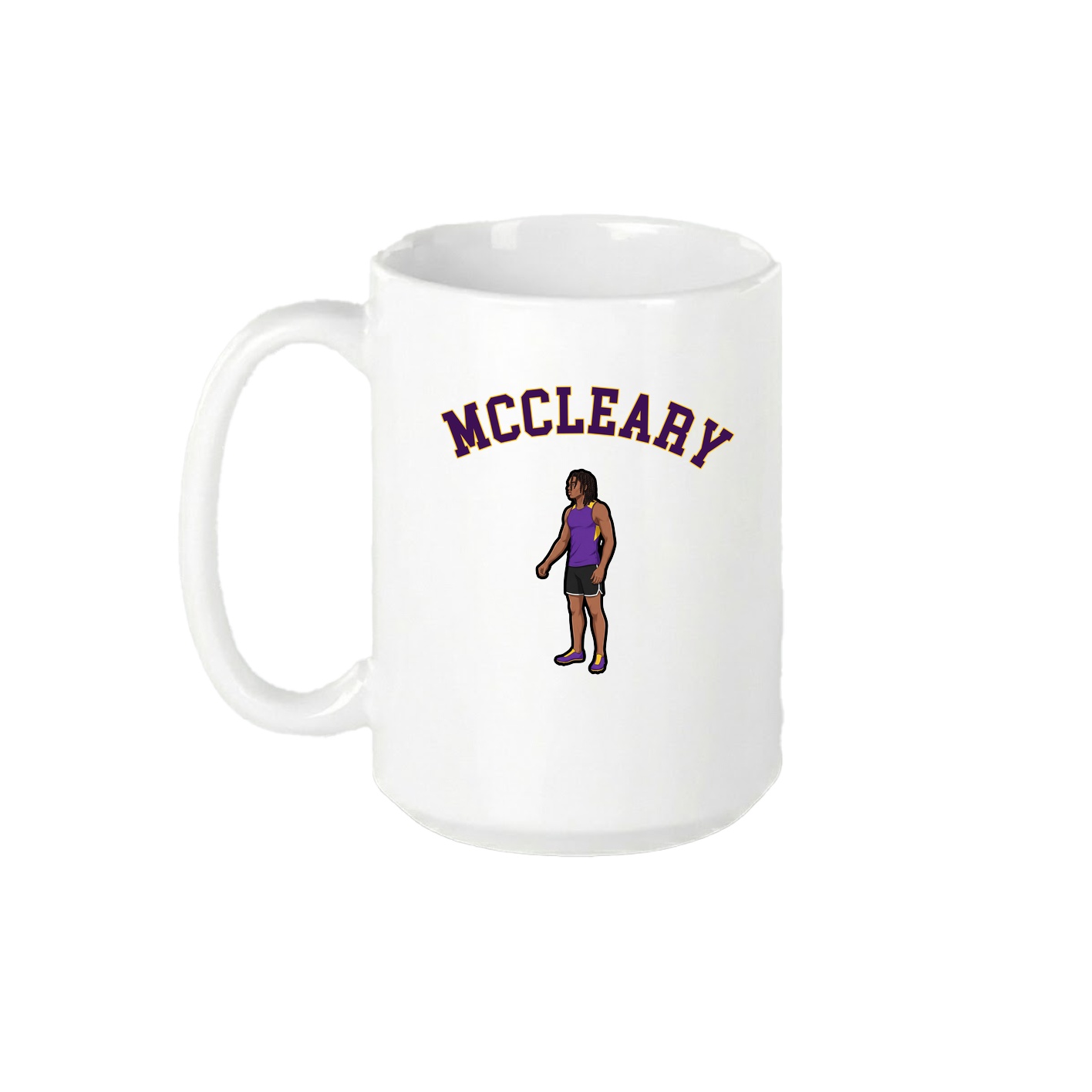 15oz Coffee Mug — Shirsey Arch in White