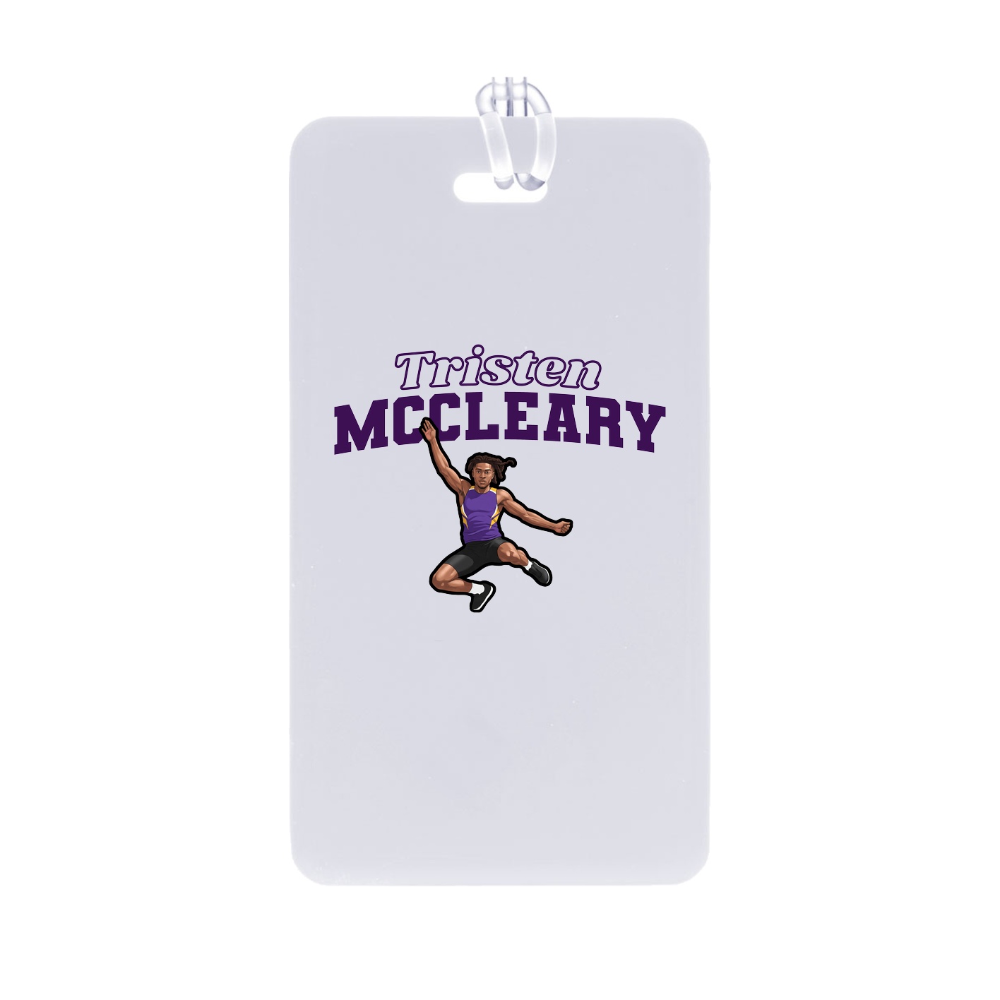 Bag Tag — Name Arch in Classic