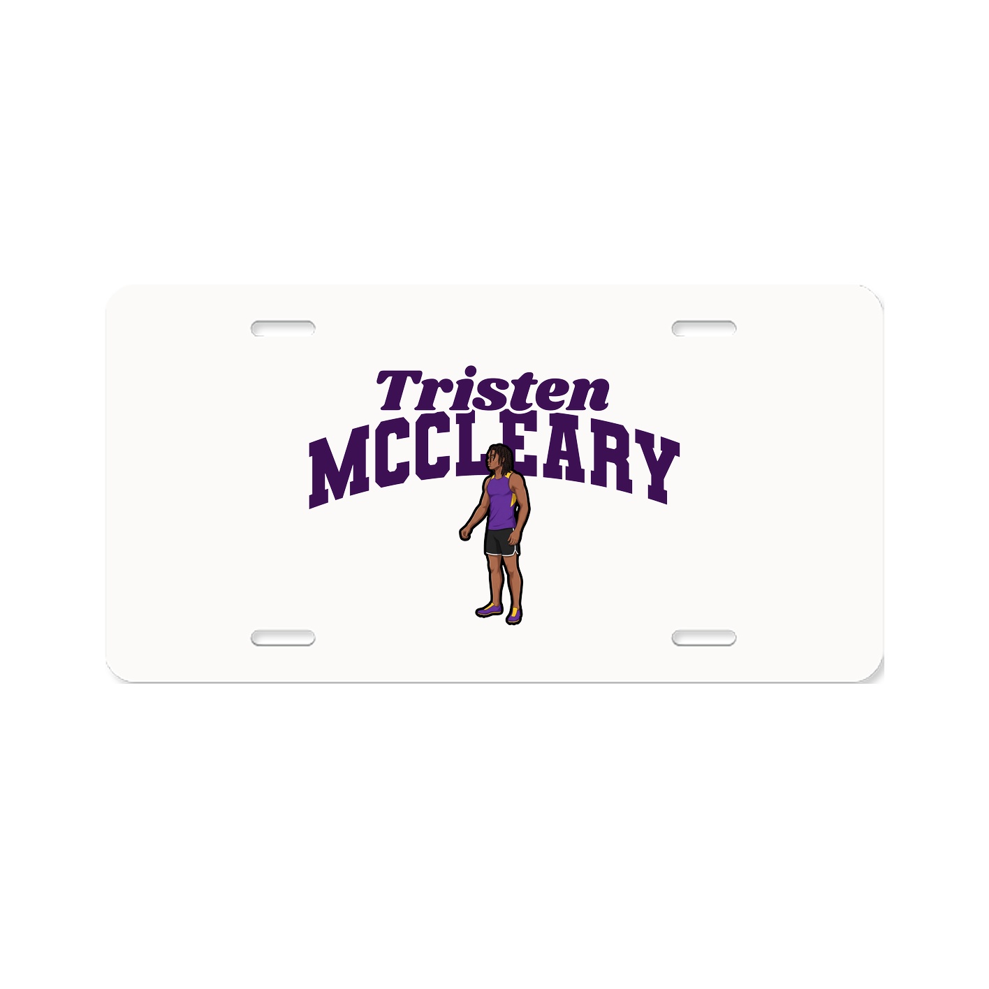 License Plate — Signature Arch in Classic