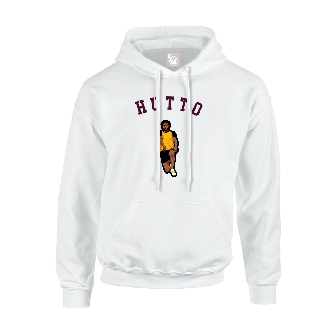 Youth Hoodie — Shirsey Arch in White