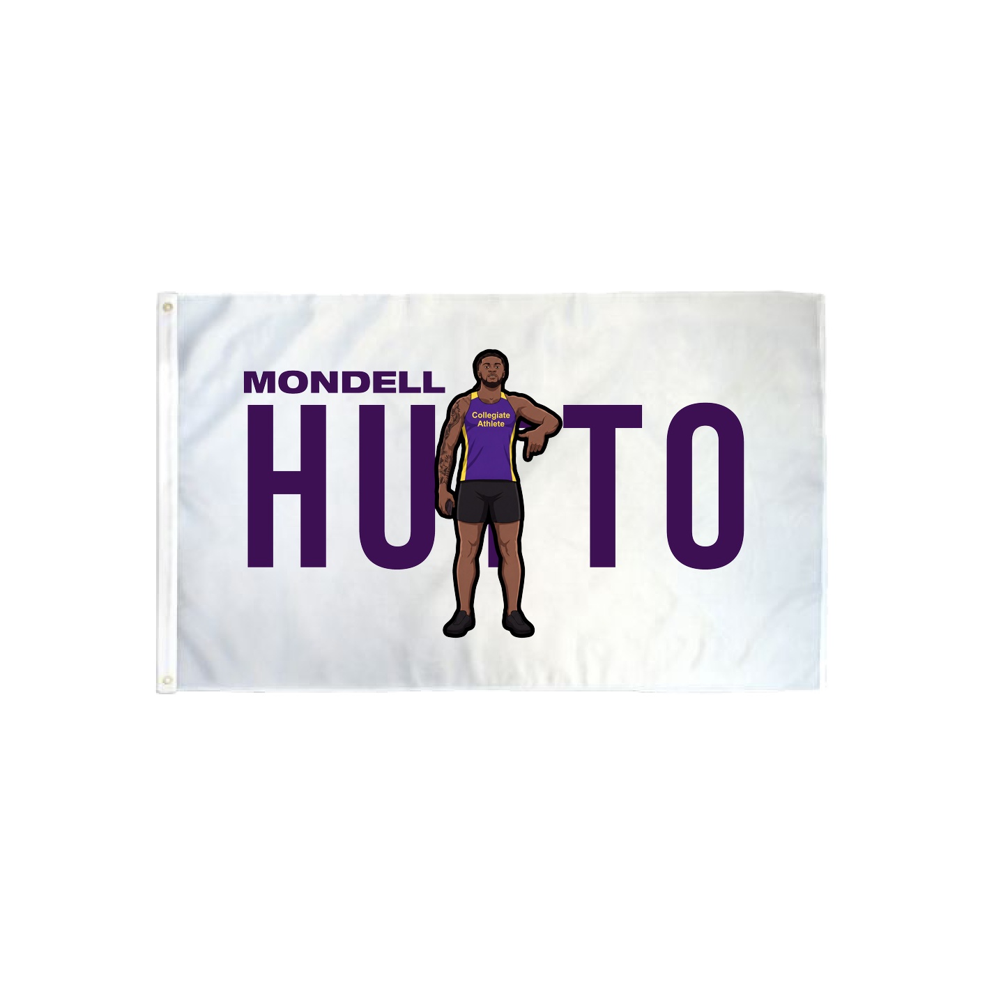 3x5 Flag — Player Name in Classic