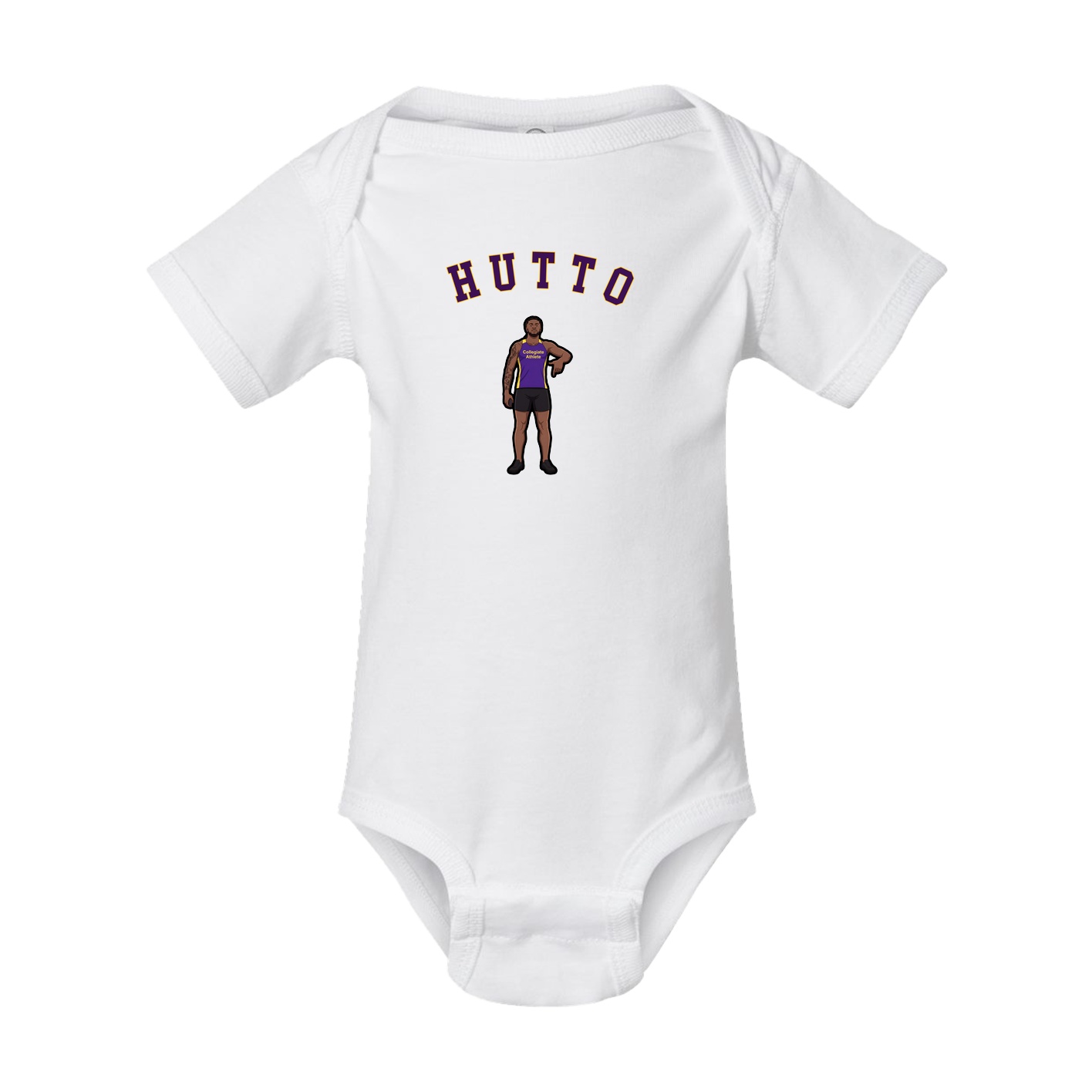 Baby Onesie — Shirsey Arch in White