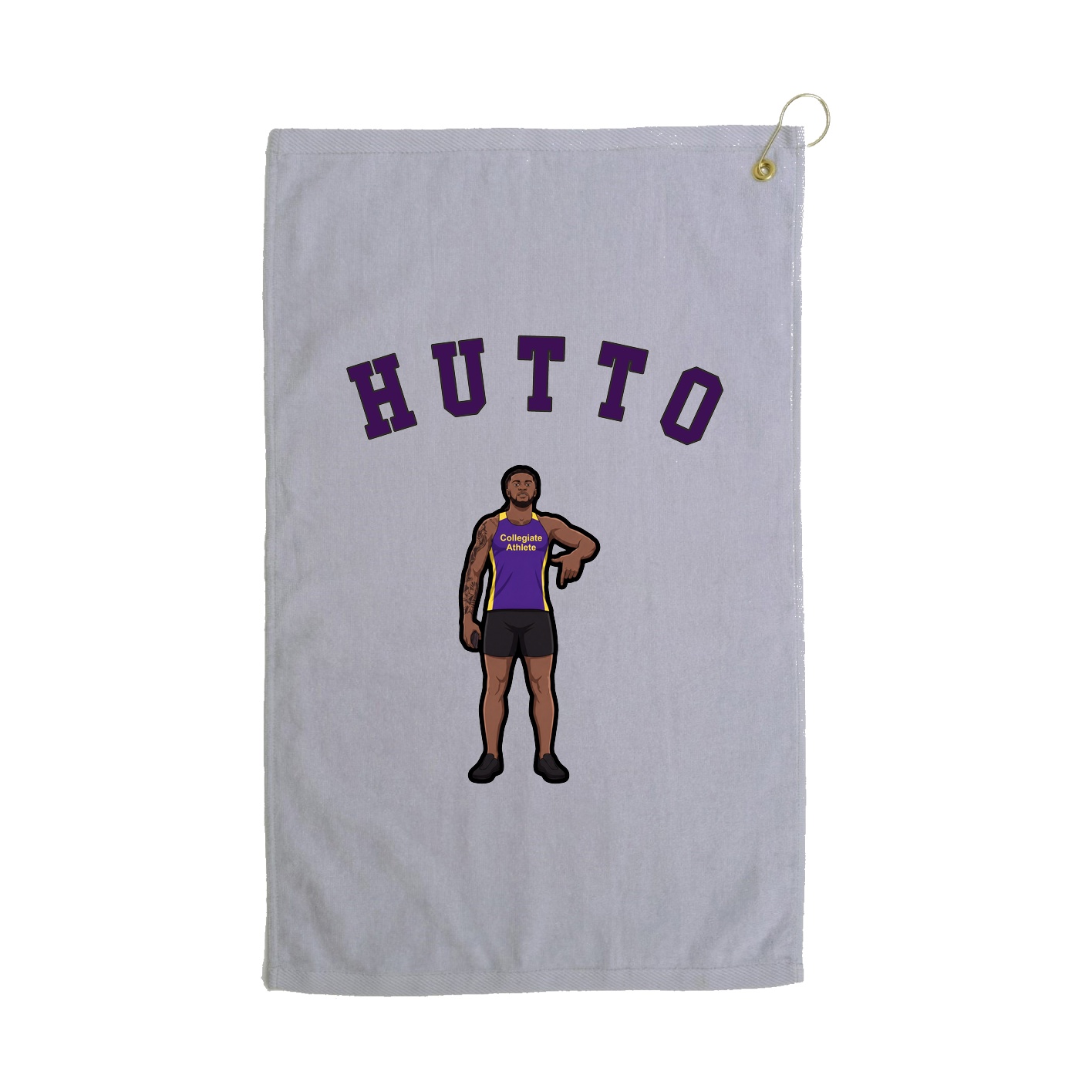 Golf Towel — Shirsey Arch in Grey