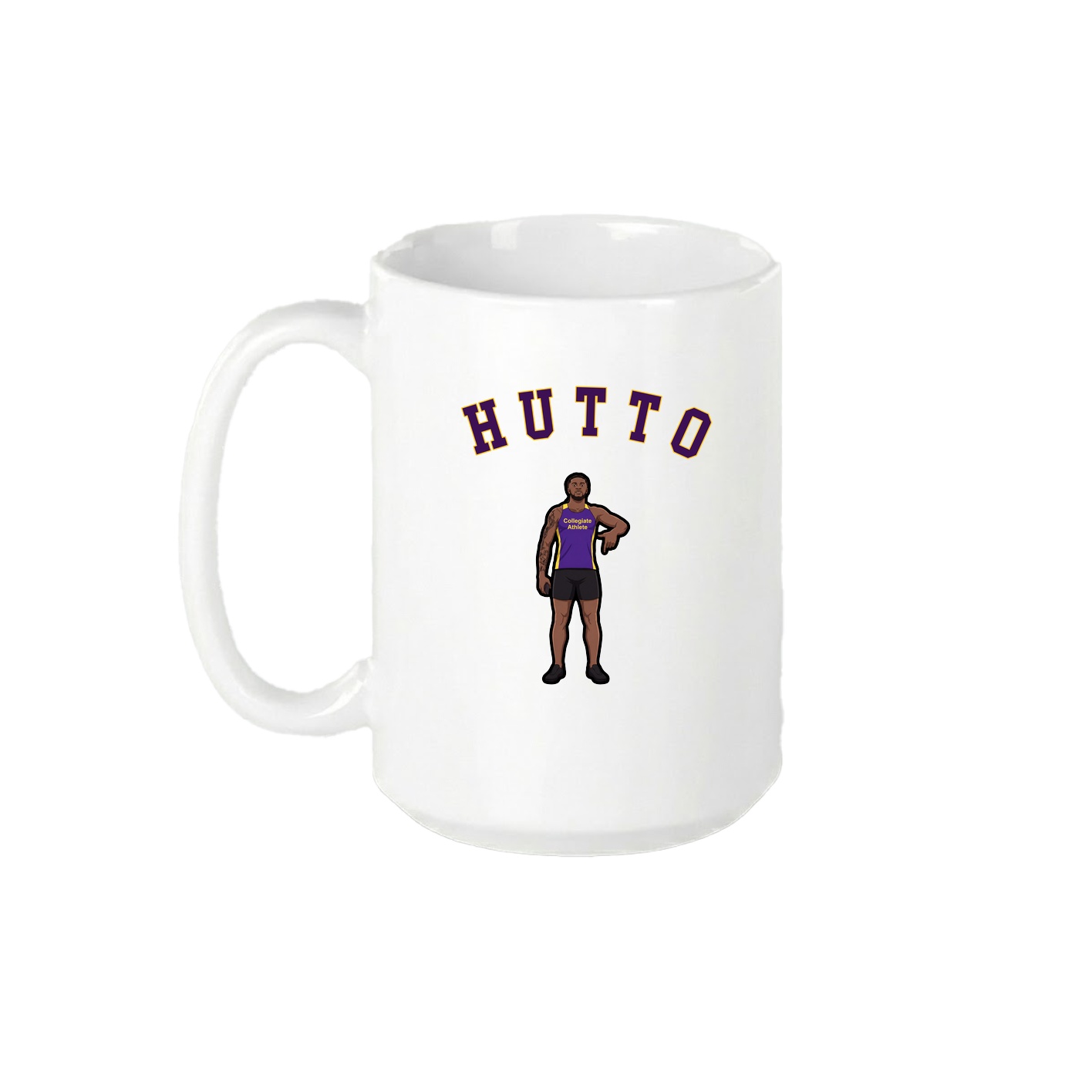 15oz Coffee Mug — Shirsey Arch in White