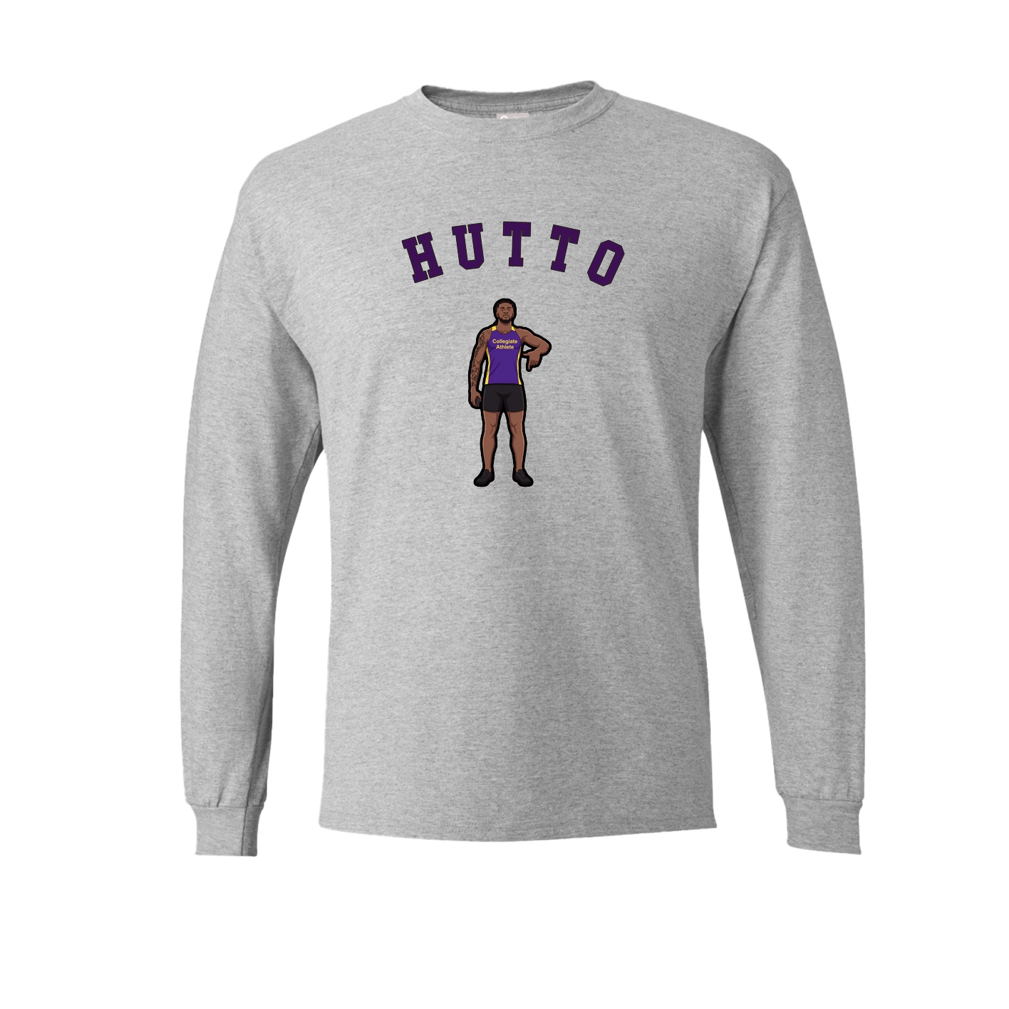 Long Sleeve Tee — Shirsey Arch in Grey