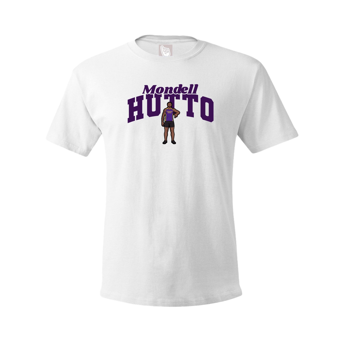 Youth Tee — Signature Arch in White