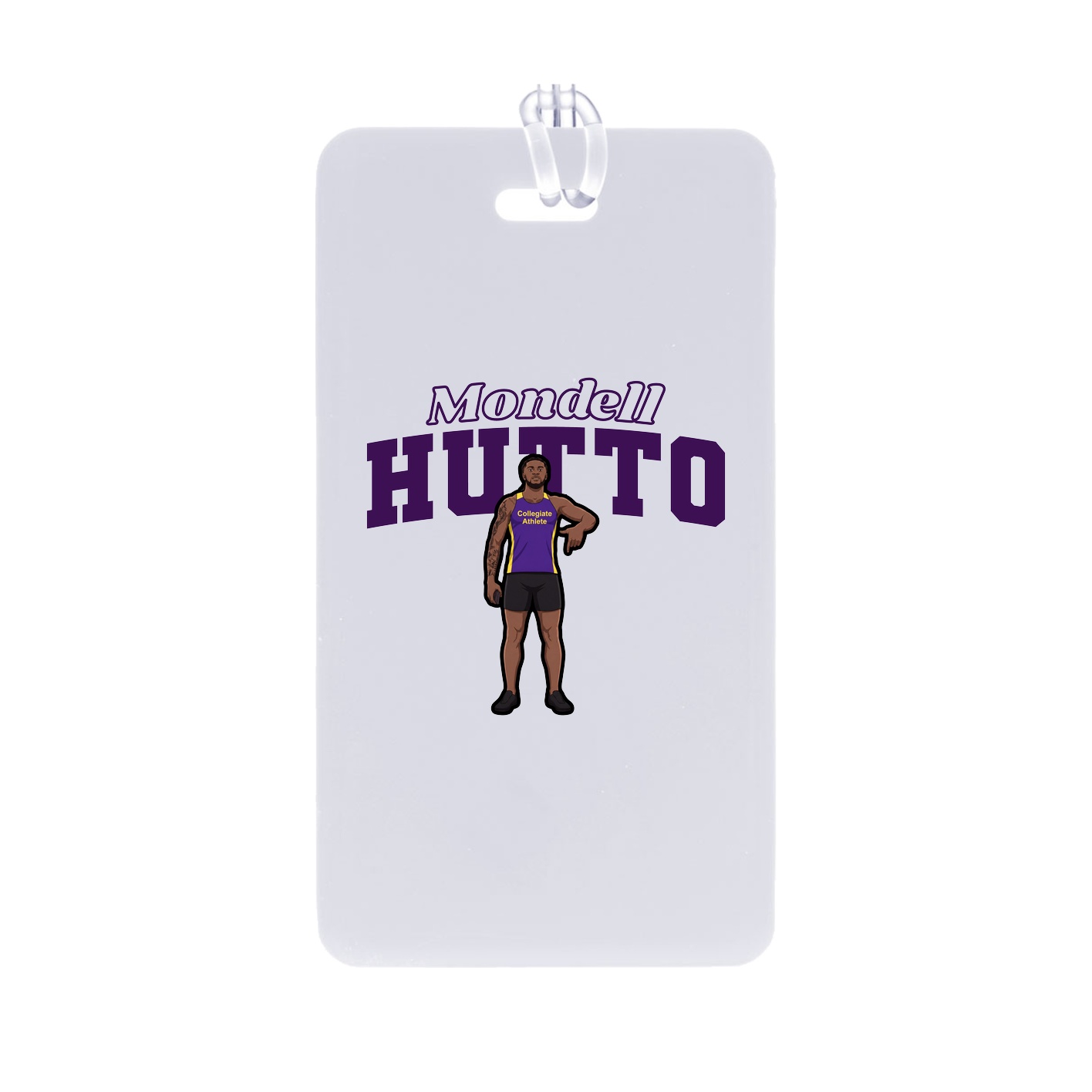 Bag Tag — Name Arch in Classic