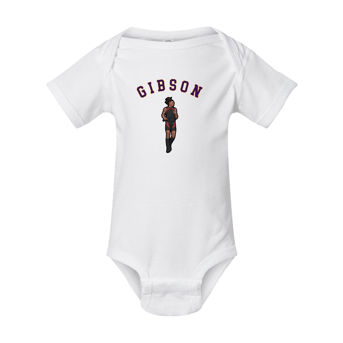 Baby Onesie — Shirsey Arch in White