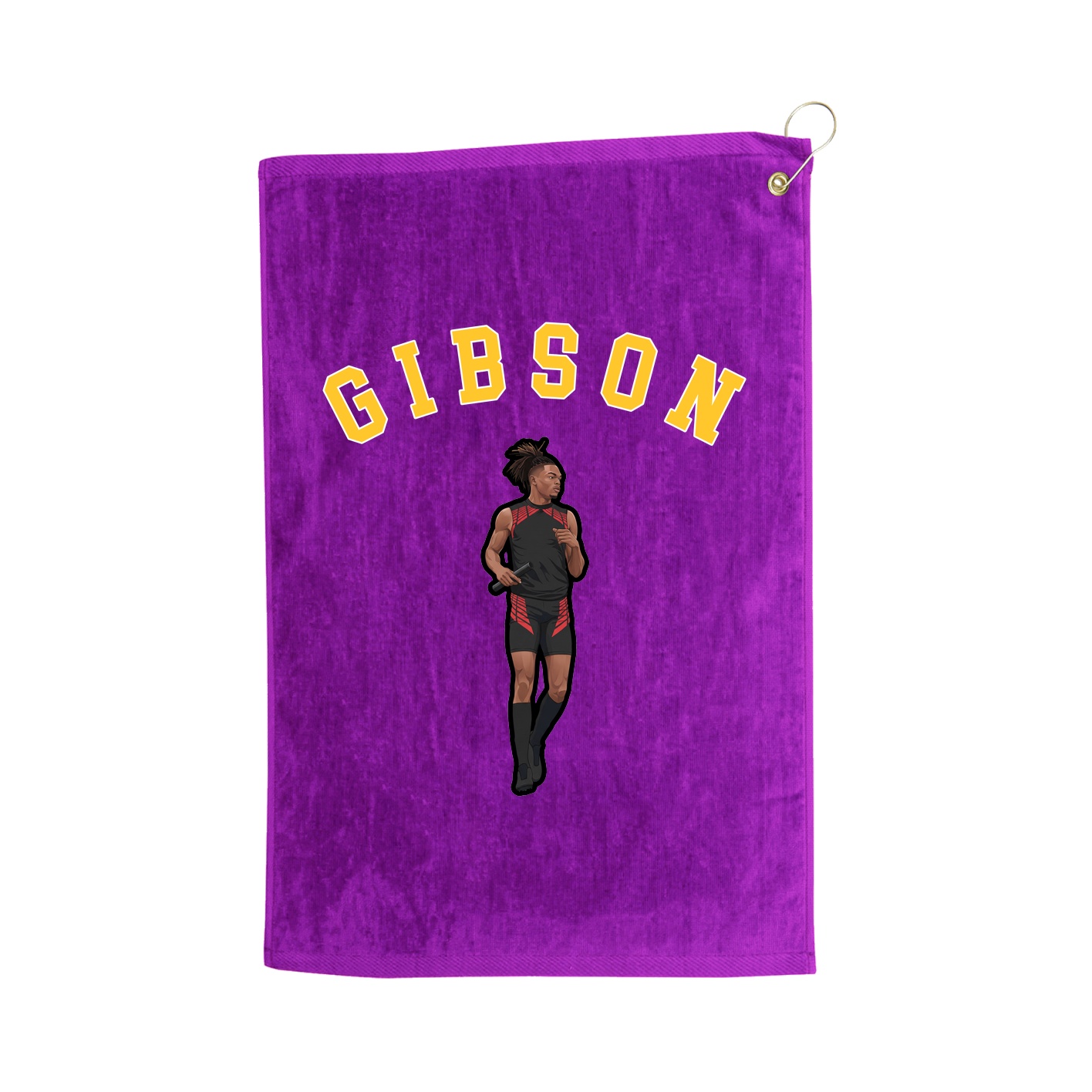 Golf Towel — Shirsey Arch in Purple