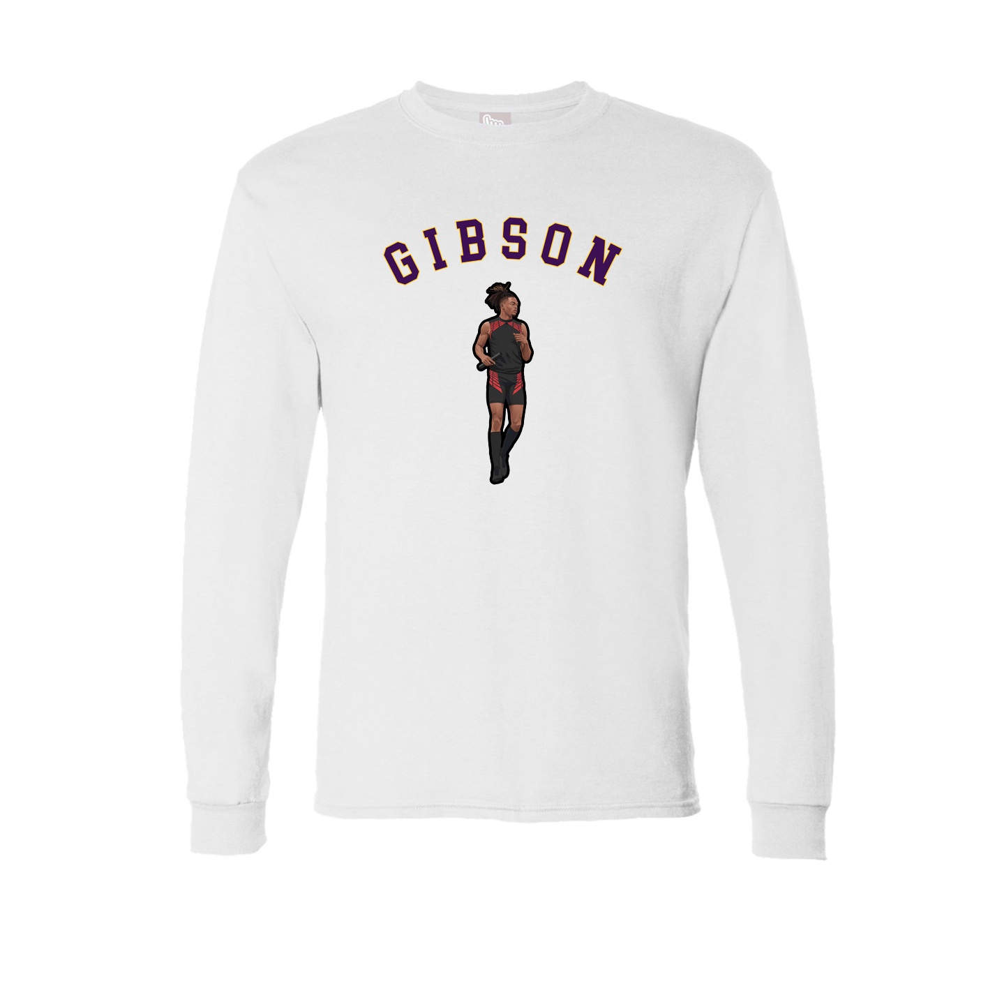 Long Sleeve Tee — Shirsey Arch in White