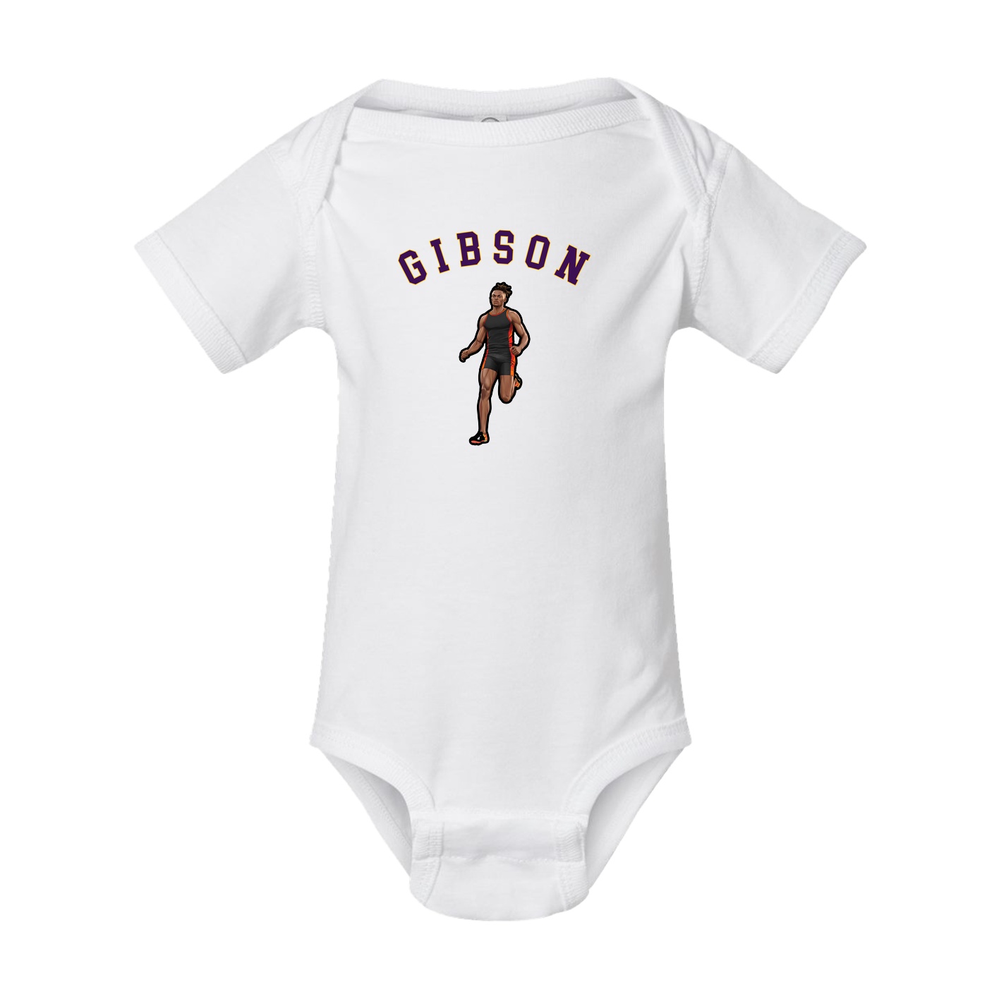 Baby Onesie — Shirsey Arch in White