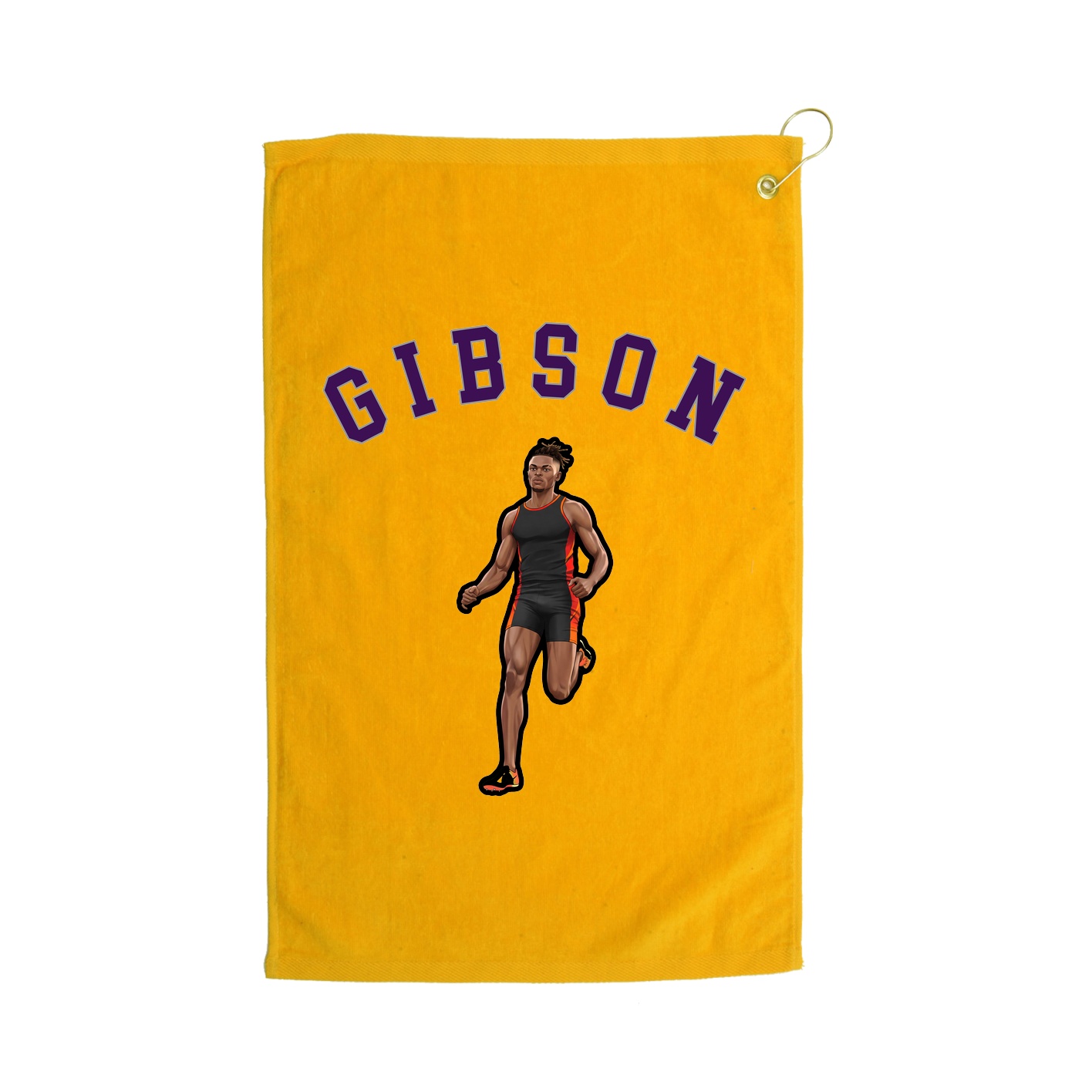 Golf Towel — Shirsey Arch in Gold