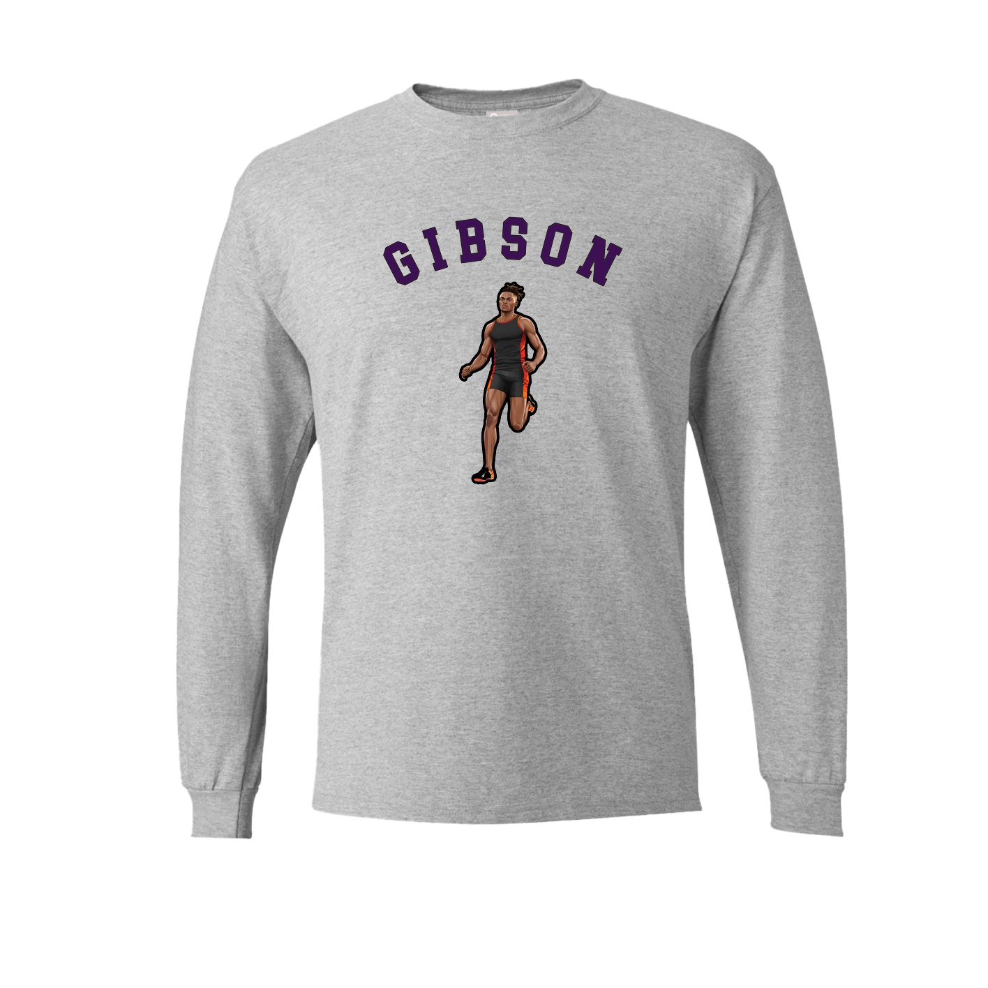 Long Sleeve Tee — Shirsey Arch in Grey