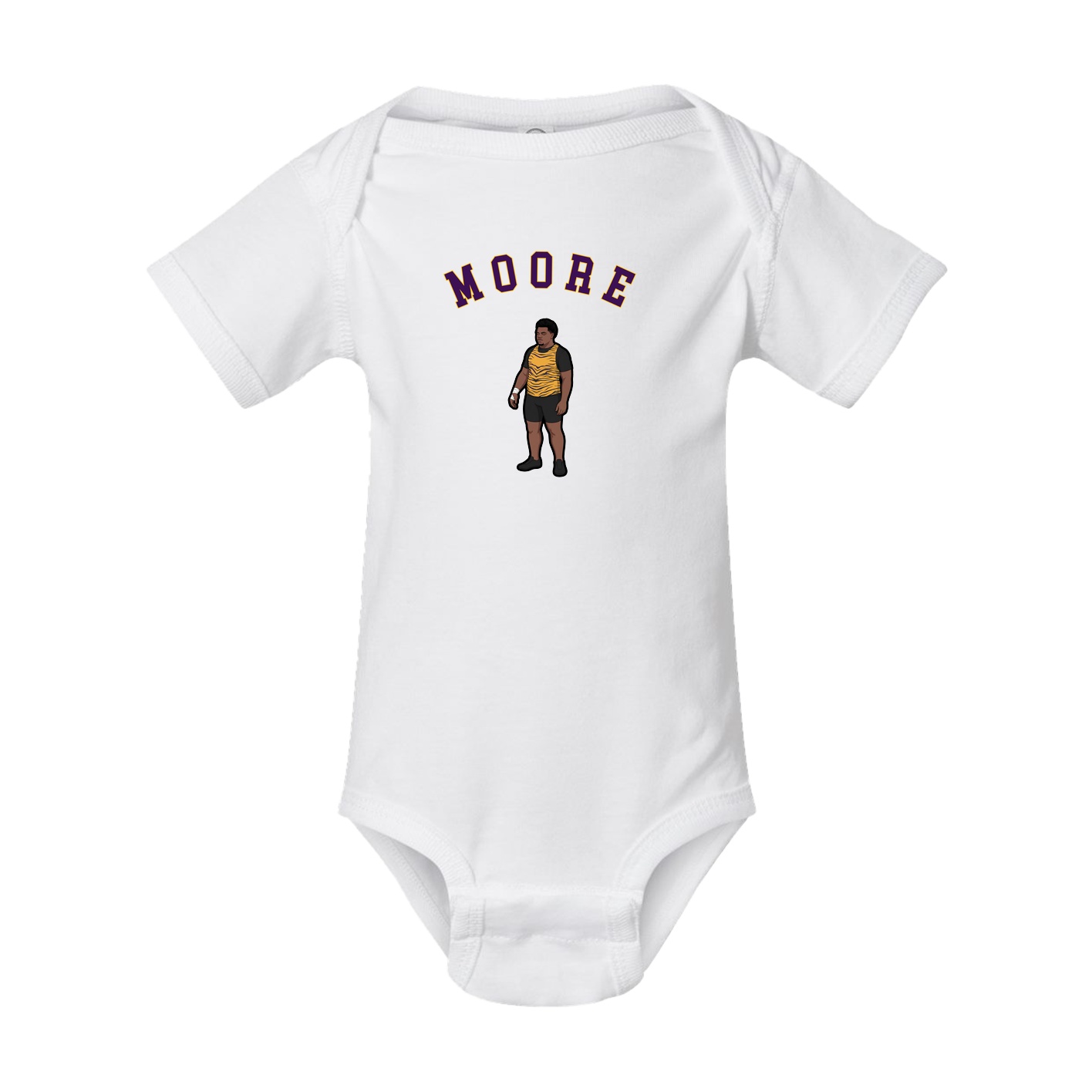 Baby Onesie — Shirsey Arch in White