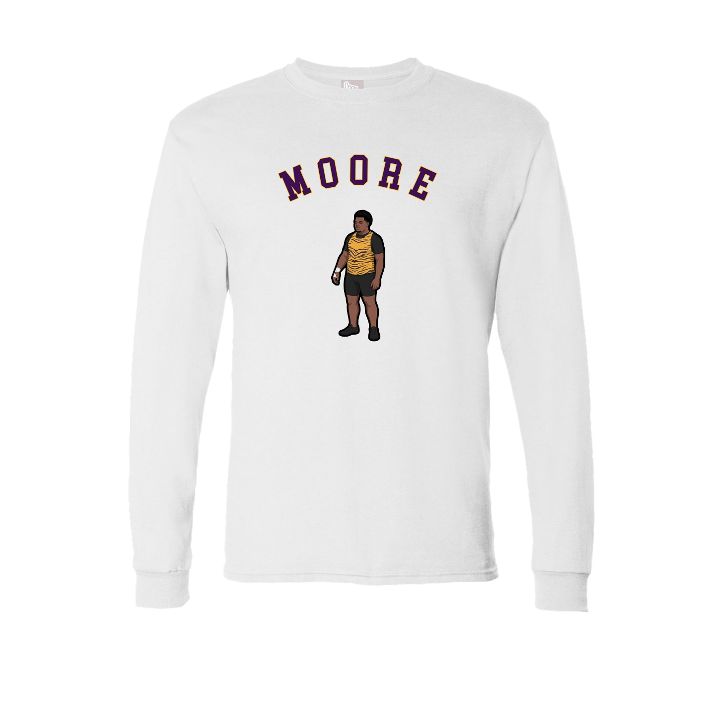 Long Sleeve Tee — Shirsey Arch in White