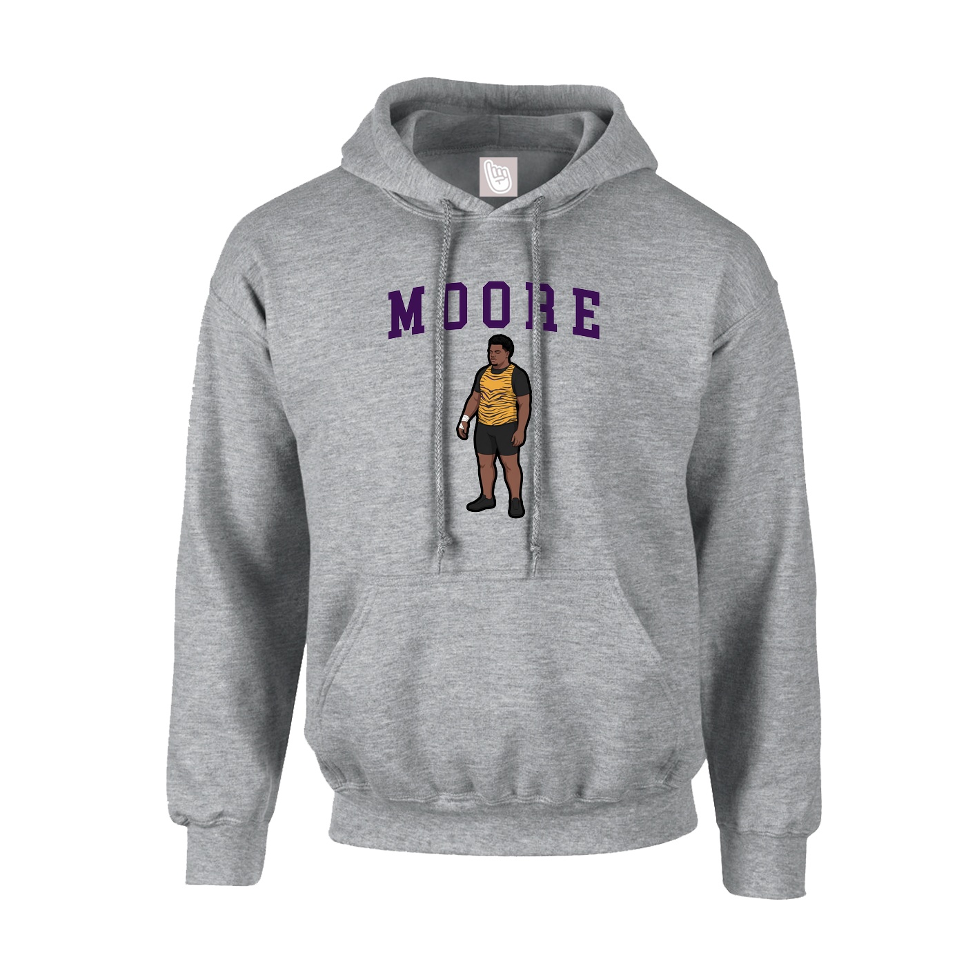 Hoodie — Shirsey in Grey