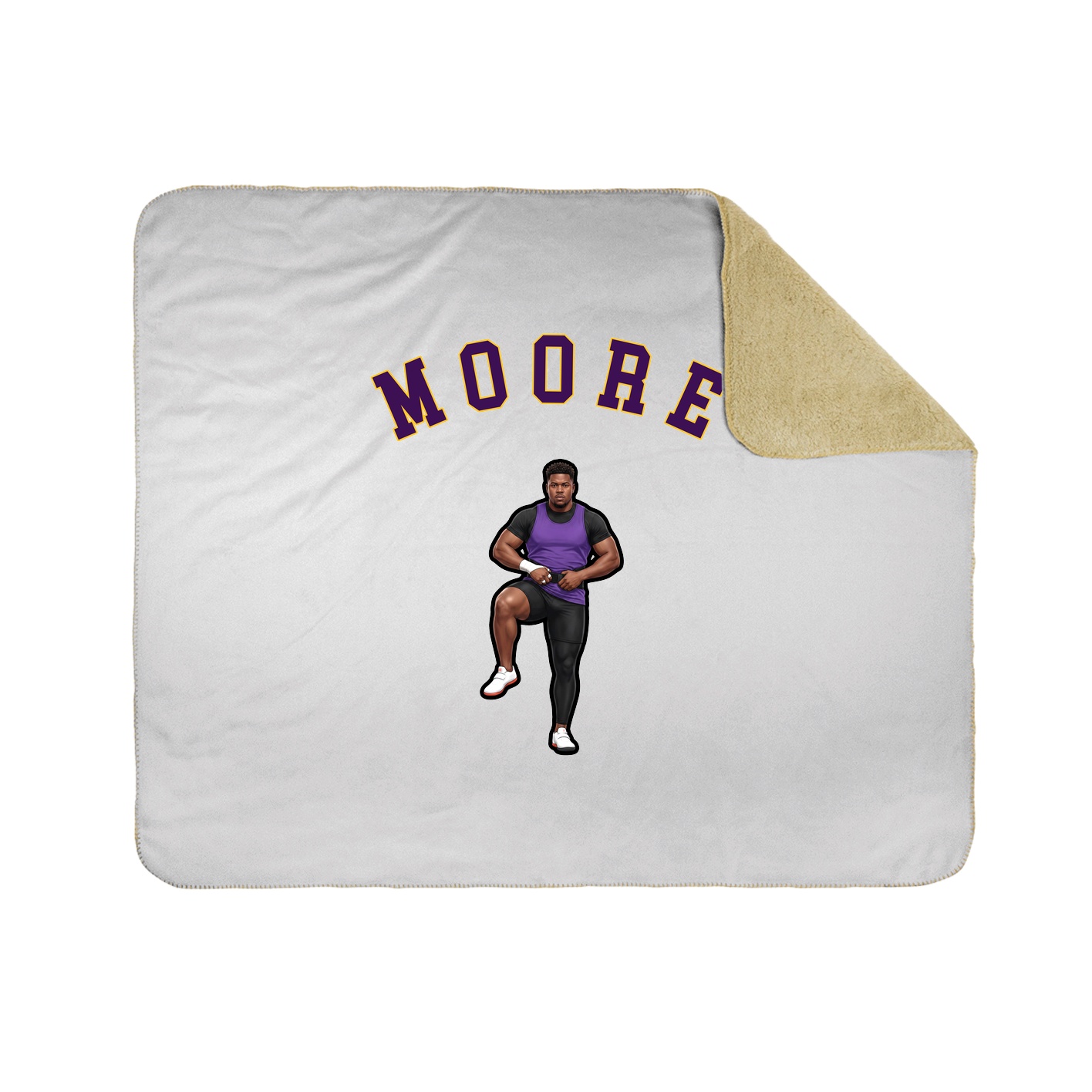 Throw Blanket — Shirsey Arch in White
