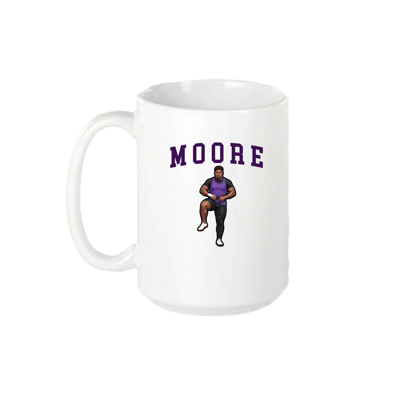 15oz Coffee Mug — Shirsey in White