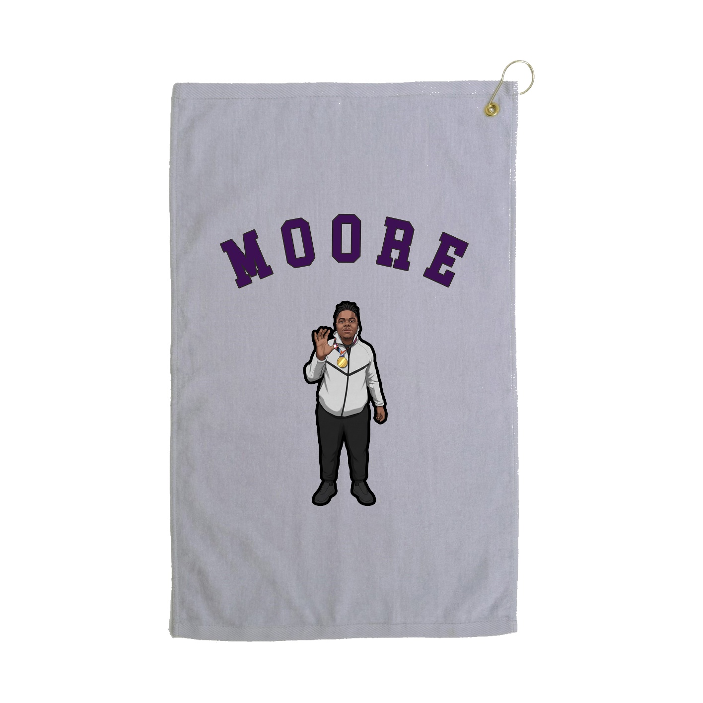 Golf Towel — Shirsey Arch in Grey