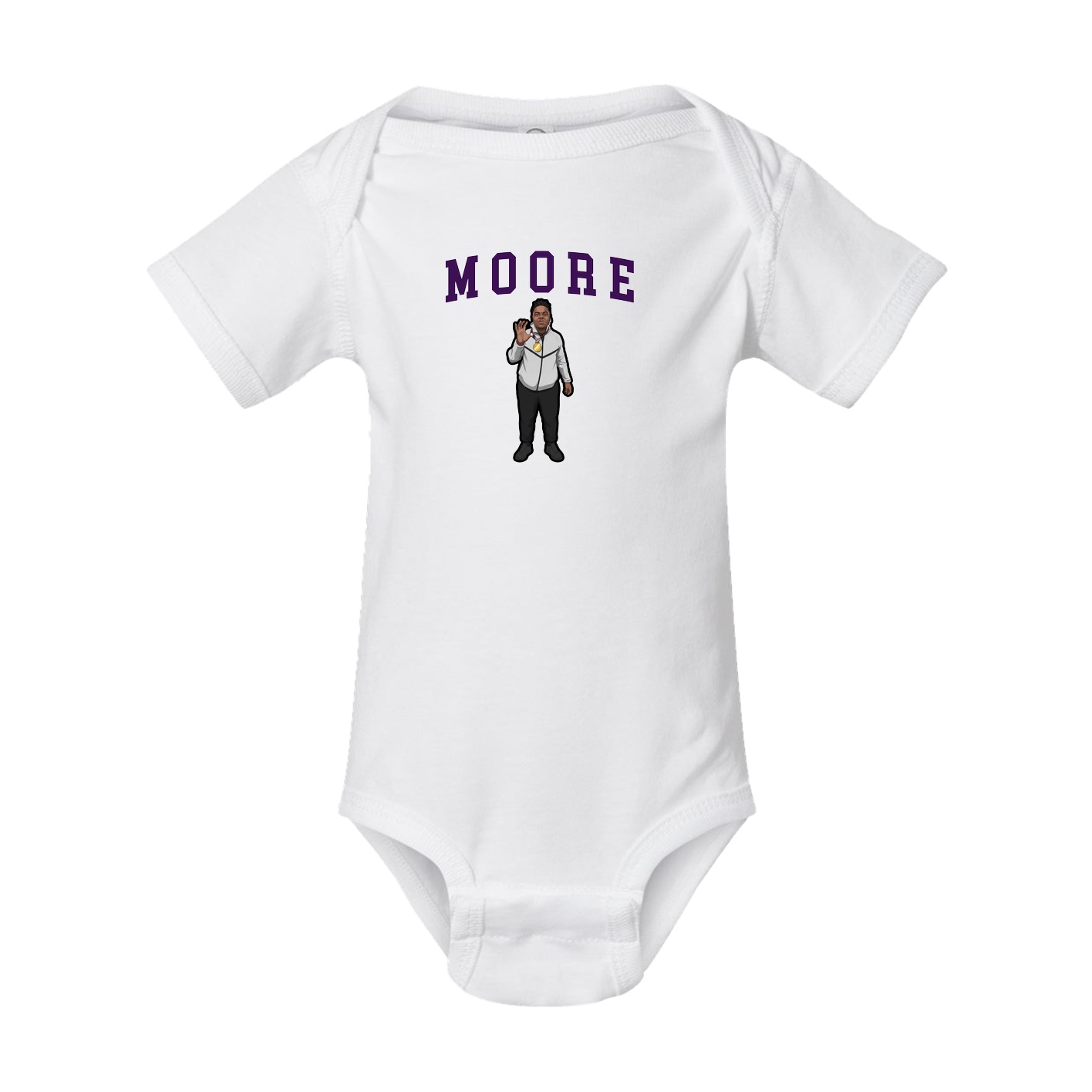 Baby Onesie — Shirsey in White